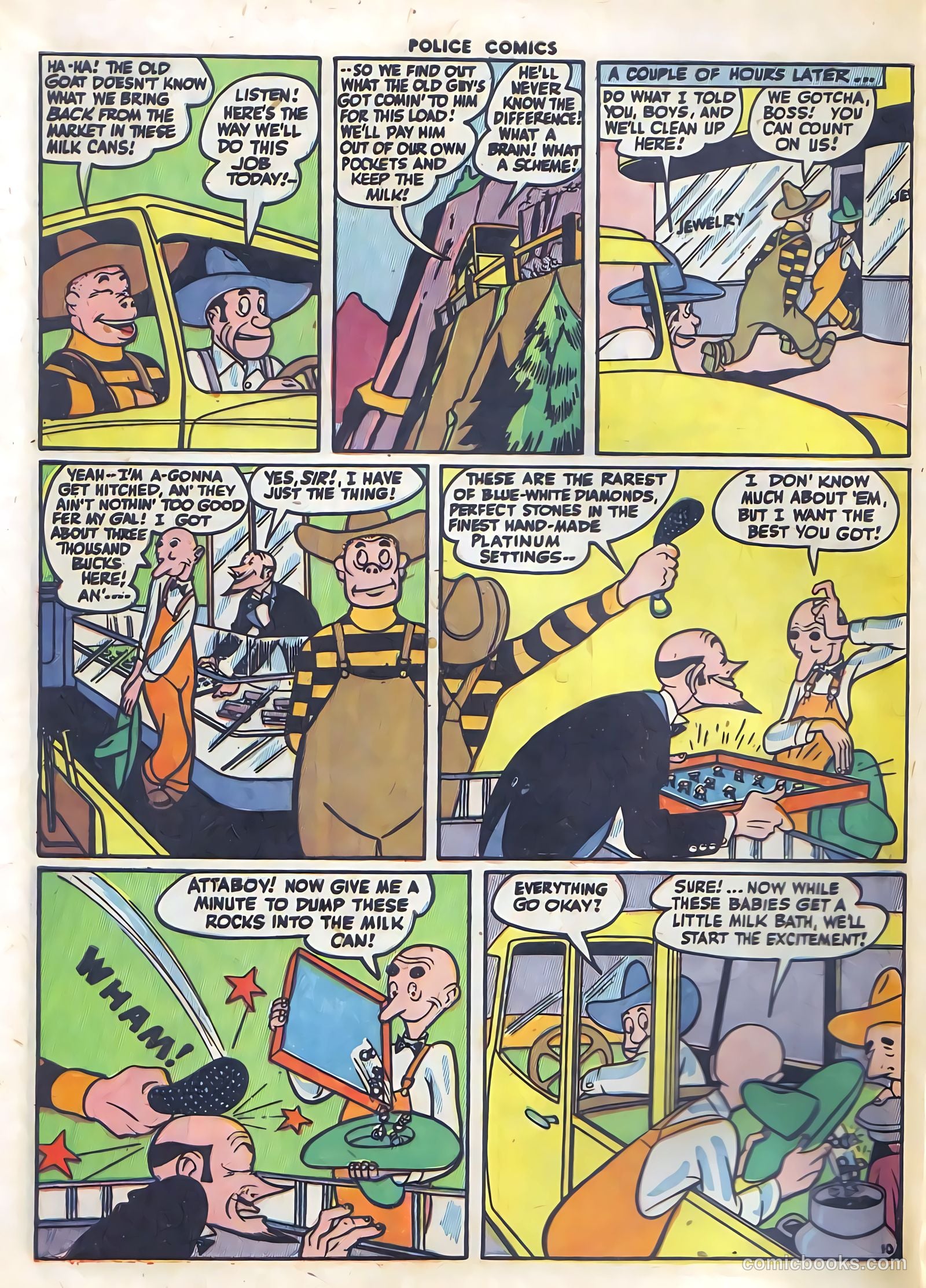 Police Comics #36 (1944) — page 12 of 60