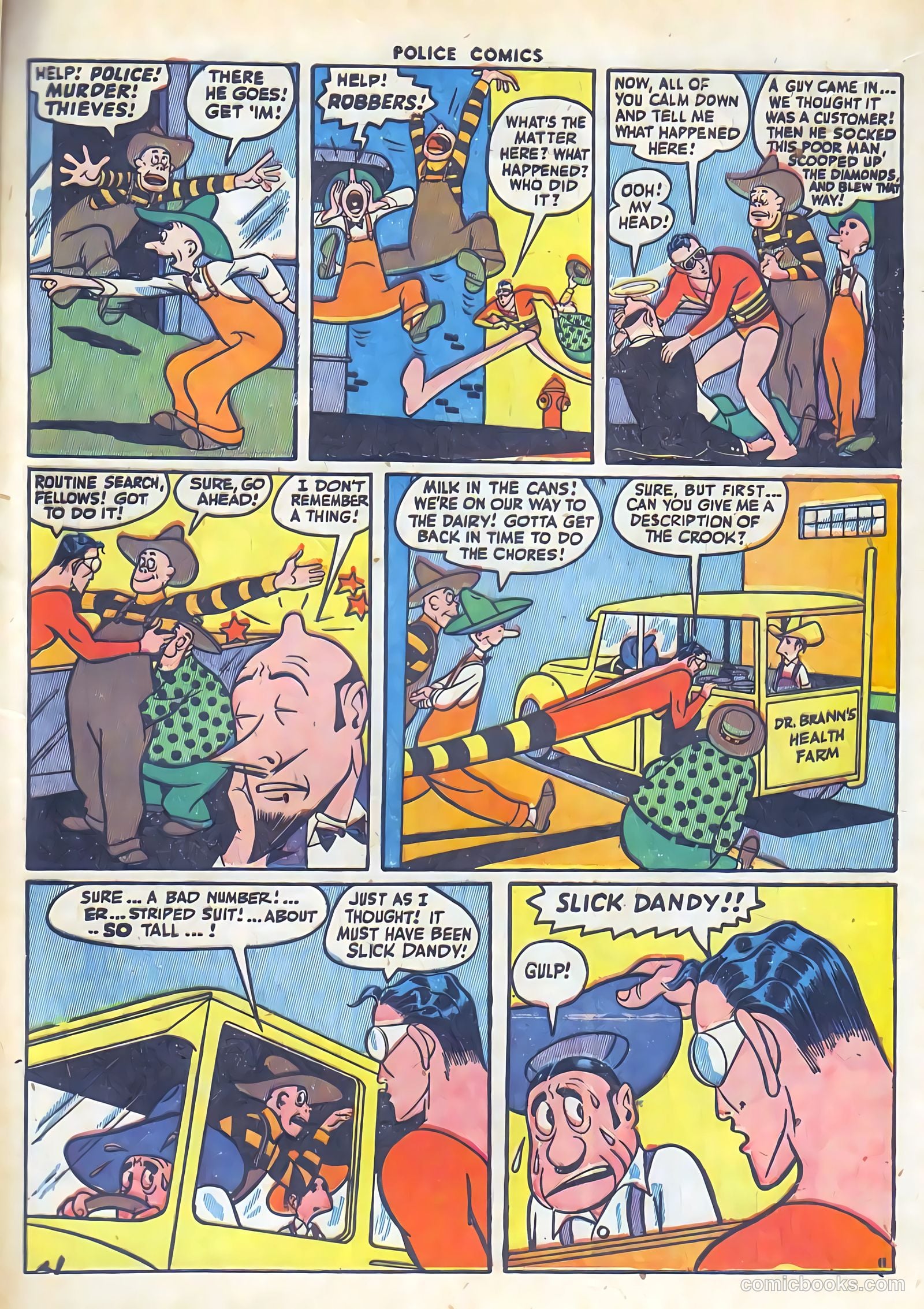 Police Comics #36 (1944) — page 13 of 60
