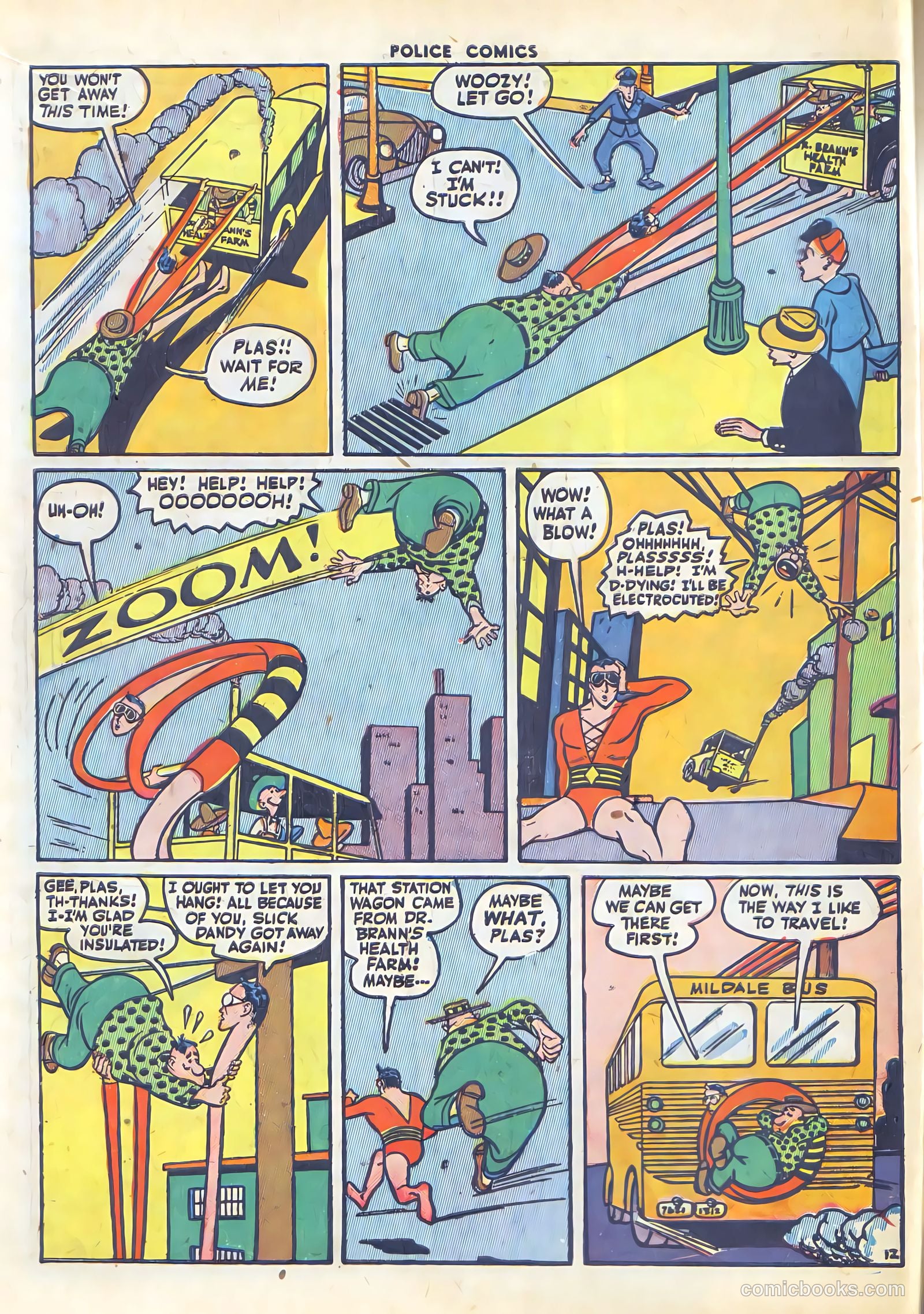Police Comics #36 (1944) — page 14 of 60