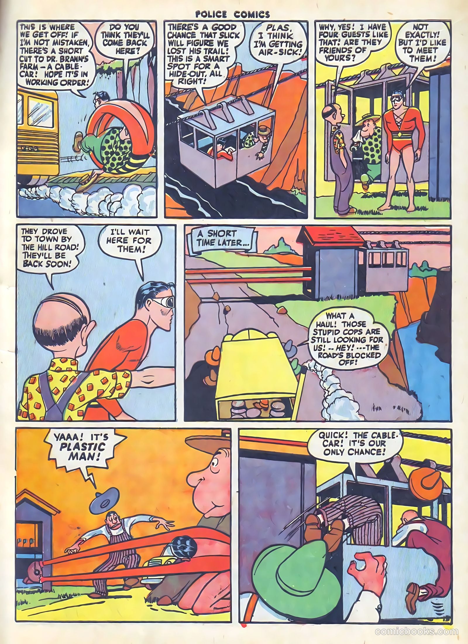 Police Comics #36 (1944) — page 15 of 60