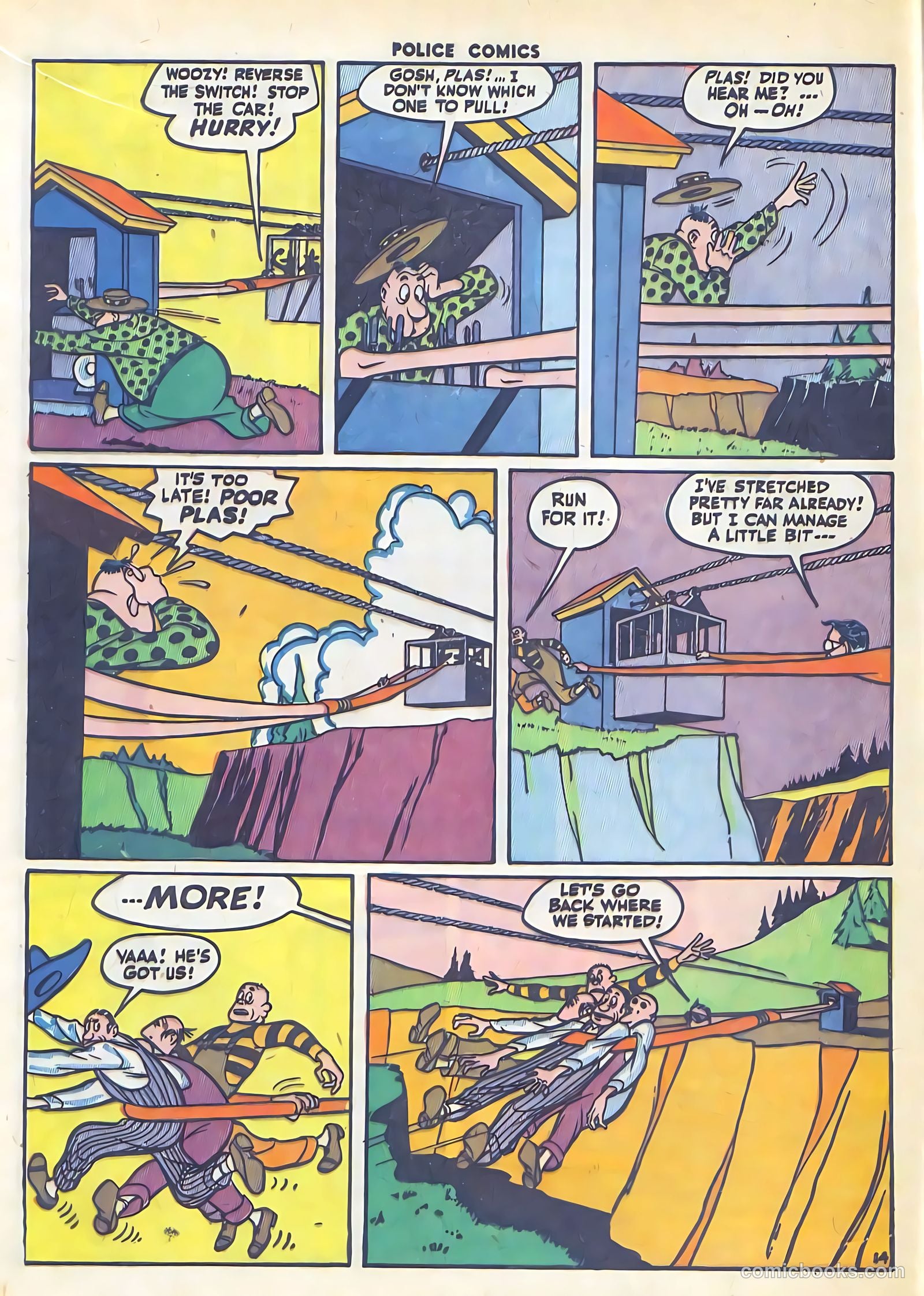 Police Comics #36 (1944) — page 16 of 60