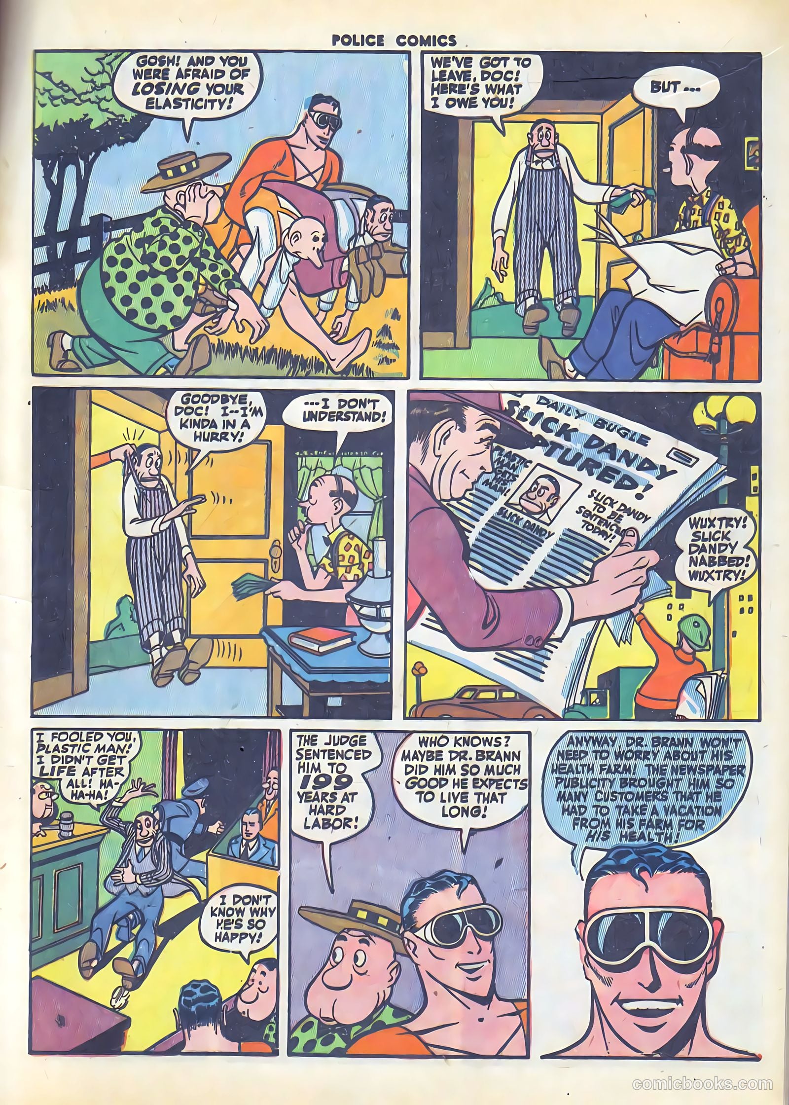 Police Comics #36 (1944) — page 17 of 60