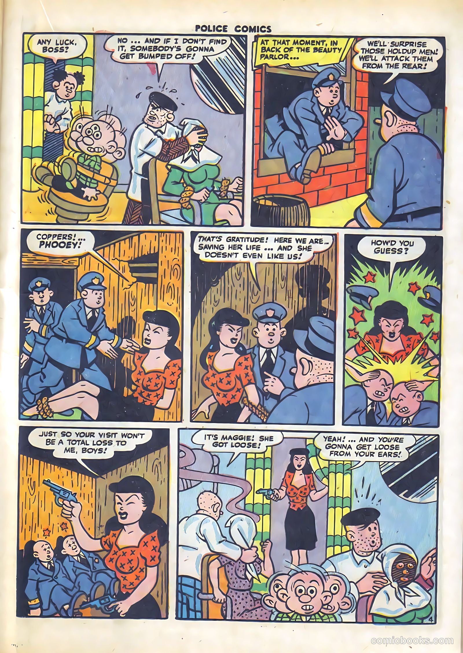 Police Comics #36 (1944) — page 21 of 60