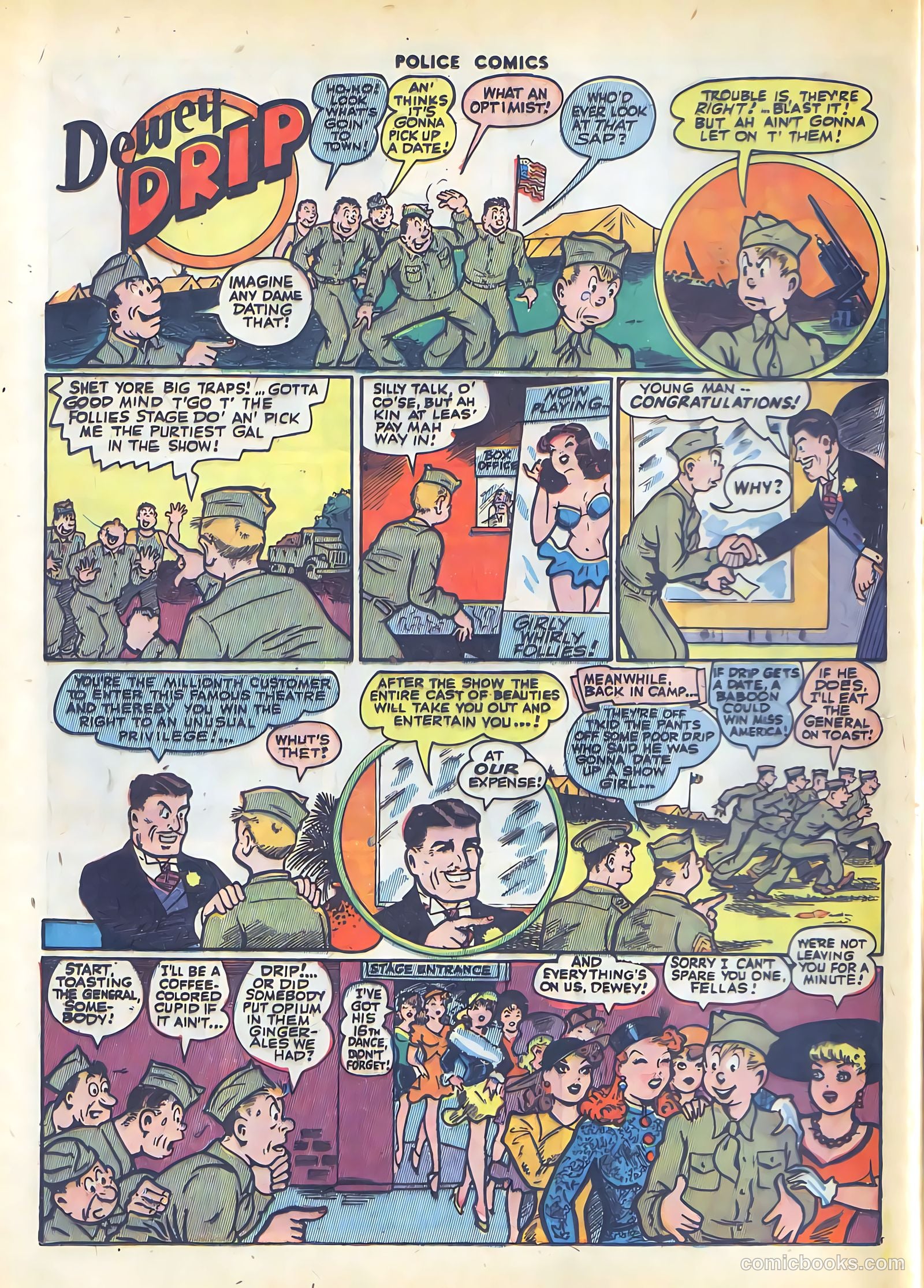 Police Comics #36 (1944) — page 24 of 60