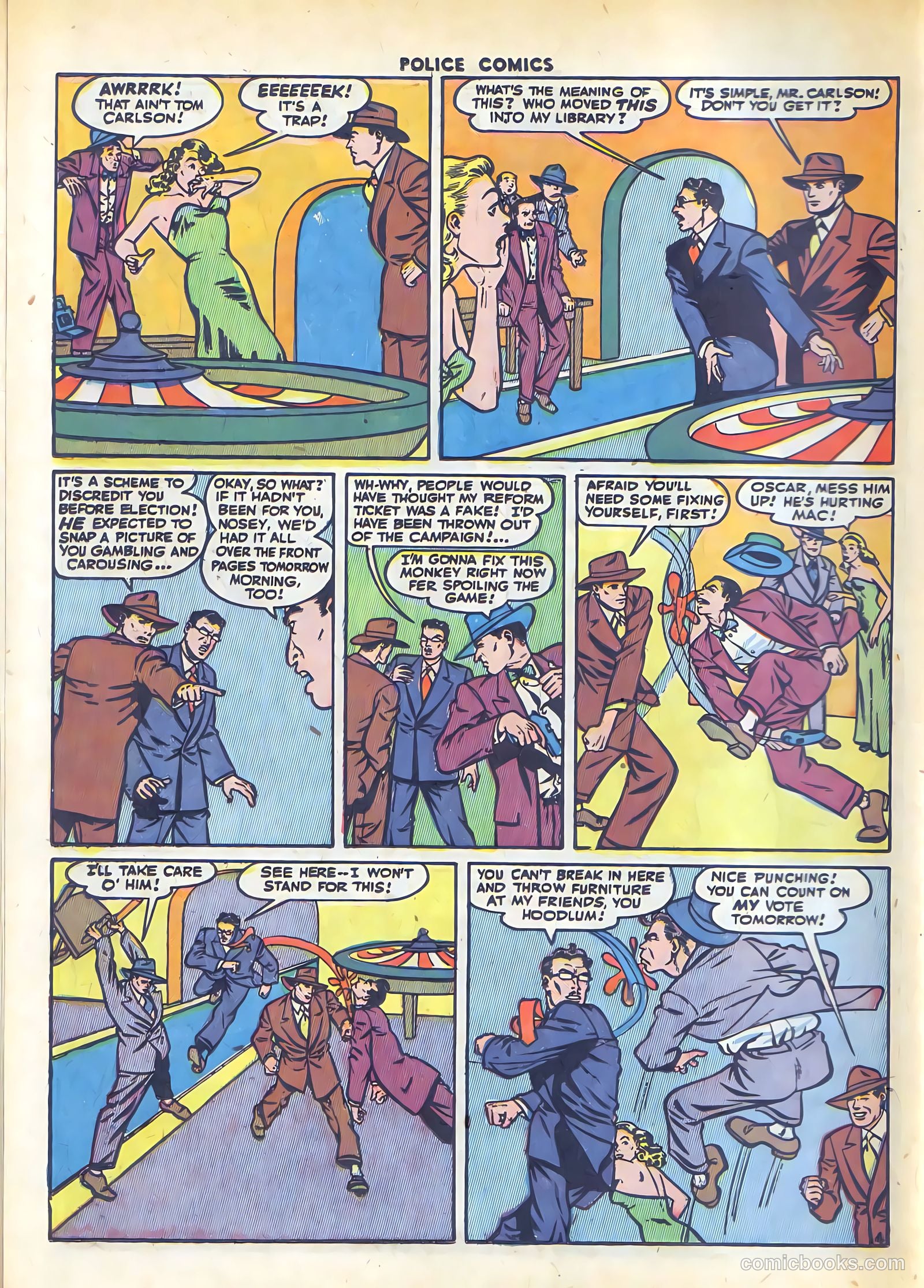 Police Comics #36 (1944) — page 28 of 60