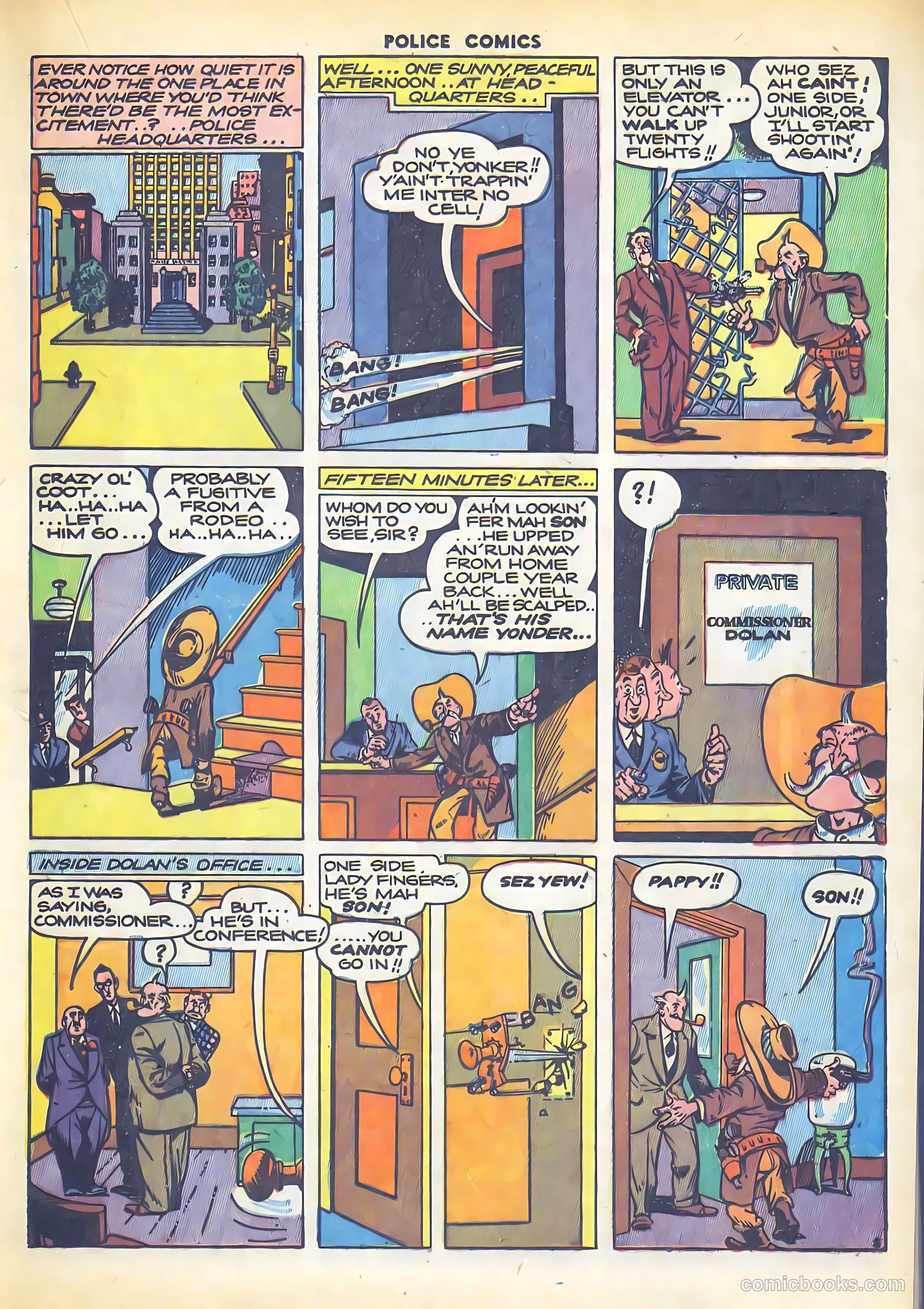 Police Comics #36 (1944) — page 31 of 60