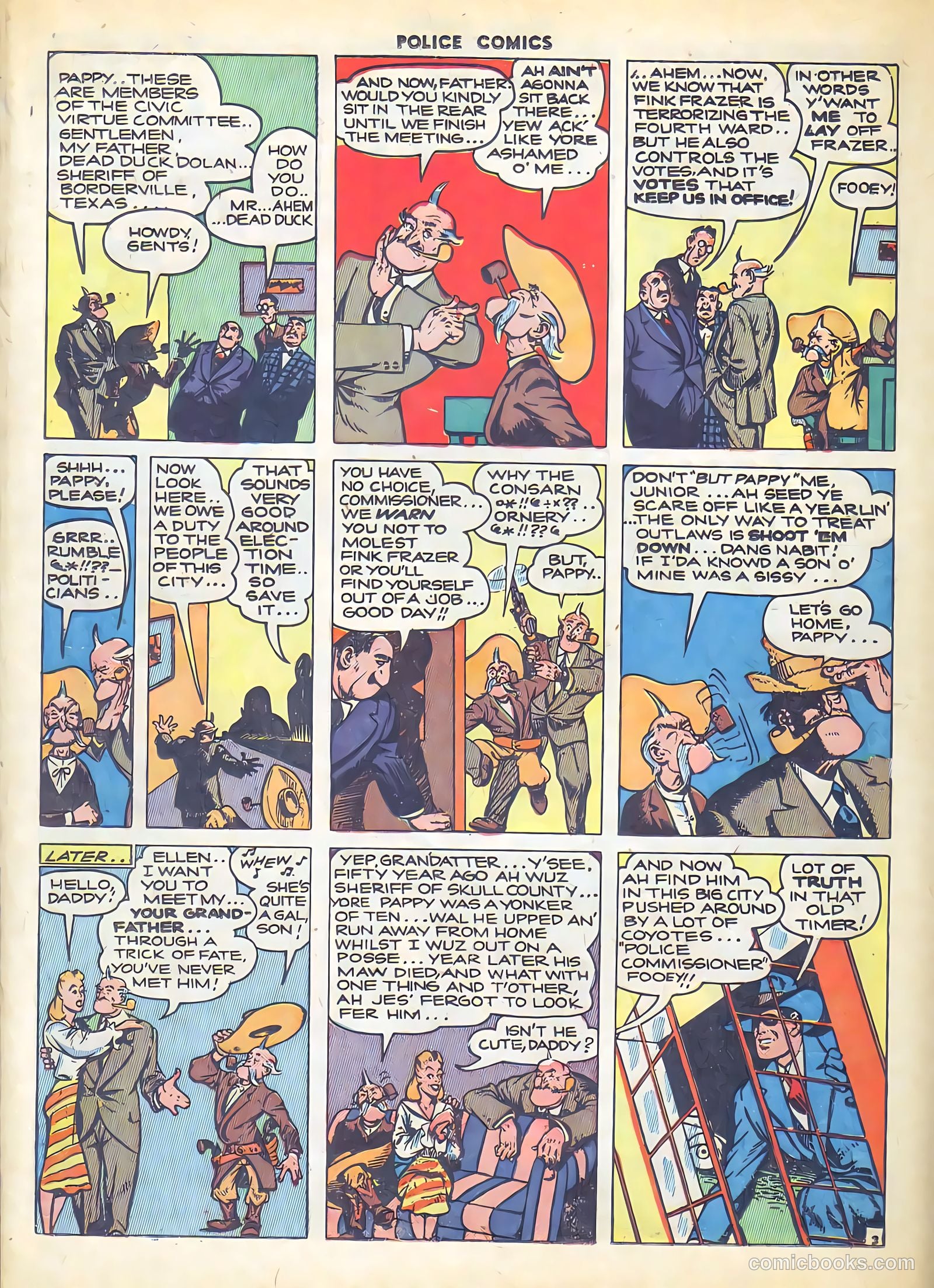 Police Comics #36 (1944) — page 32 of 60