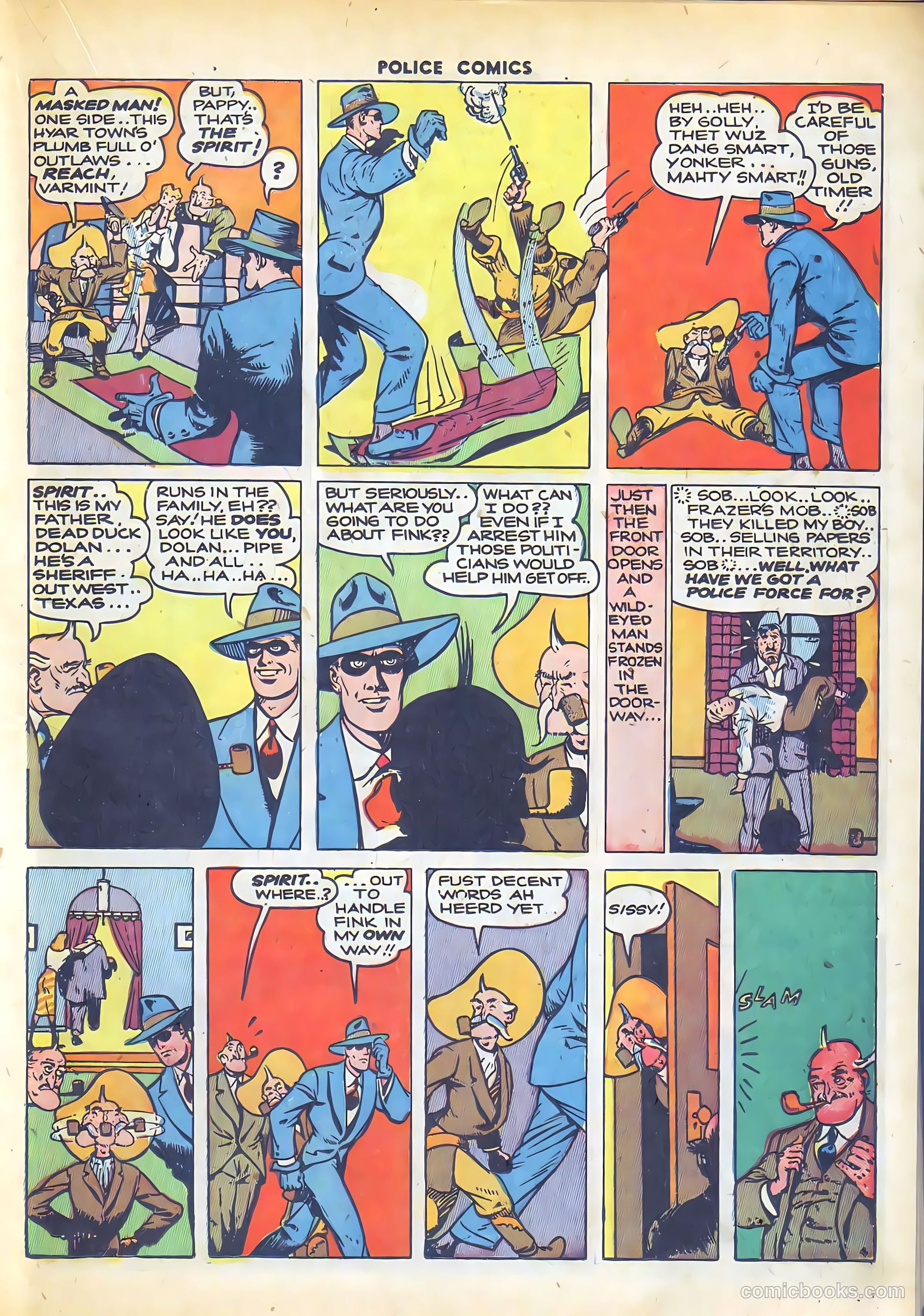 Police Comics #36 (1944) — page 33 of 60