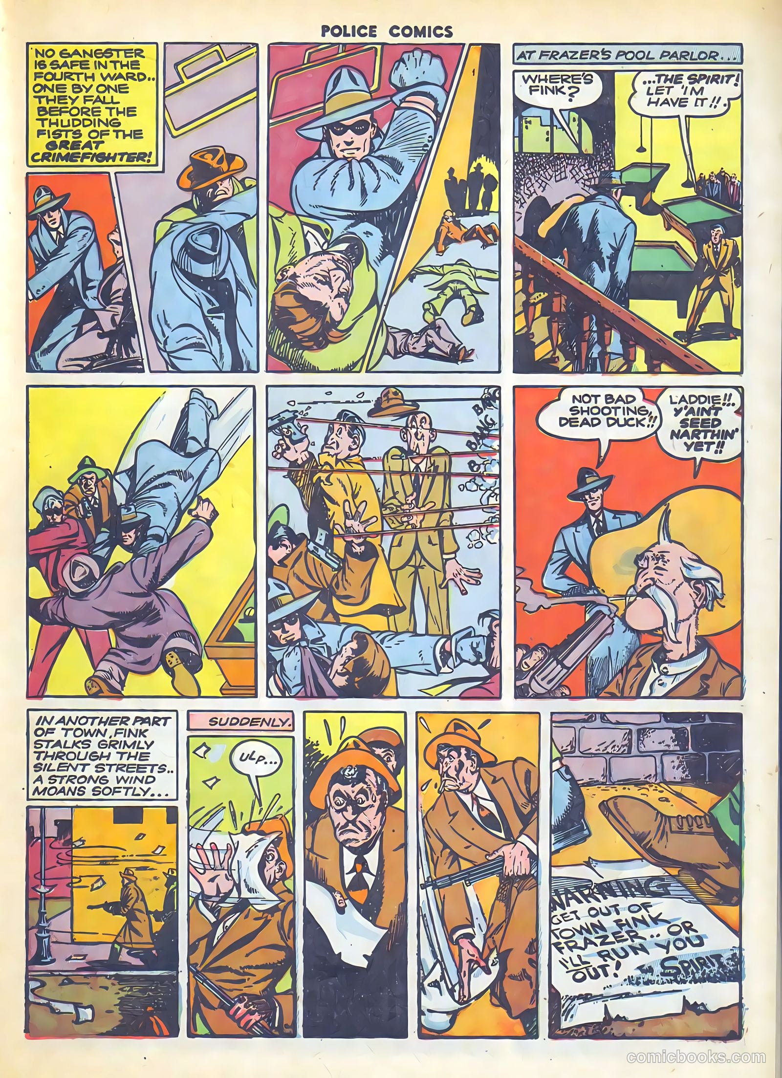 Police Comics #36 (1944) — page 35 of 60
