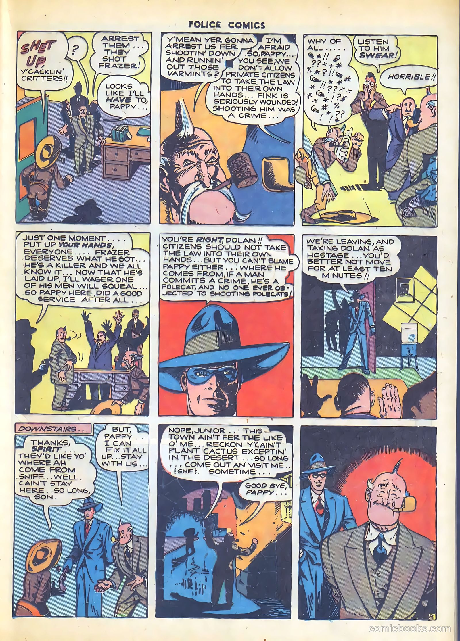 Police Comics #36 (1944) — page 37 of 60