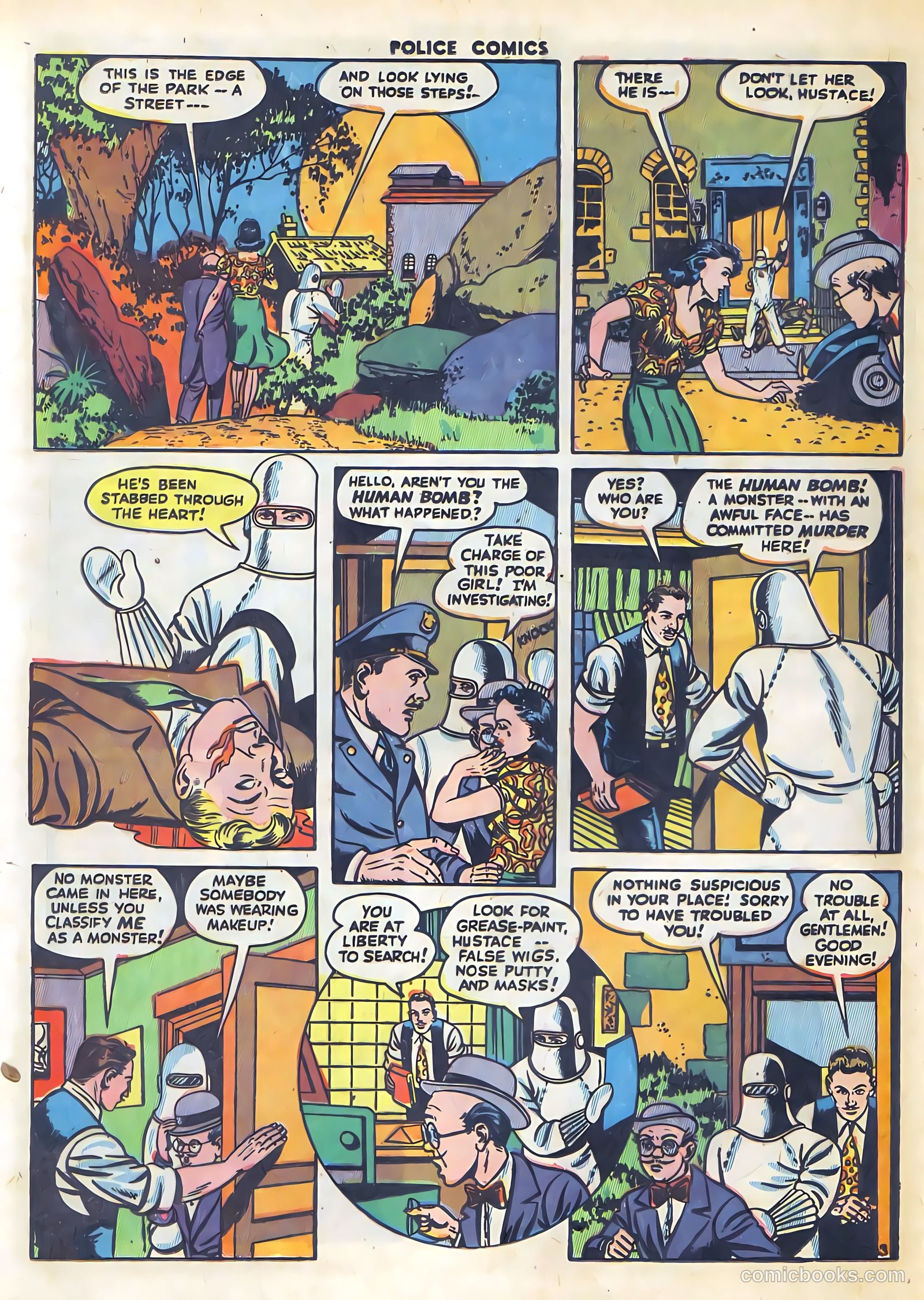 Police Comics #36 (1944) — page 40 of 60