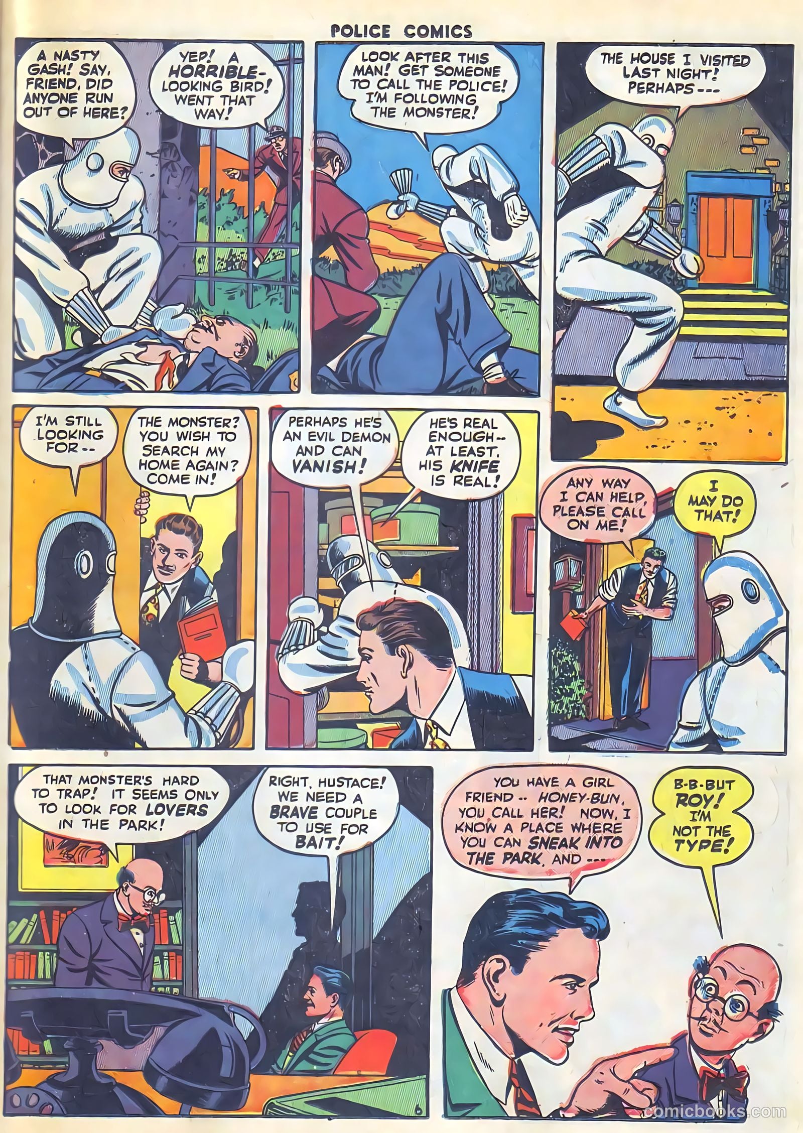 Police Comics #36 (1944) — page 43 of 60
