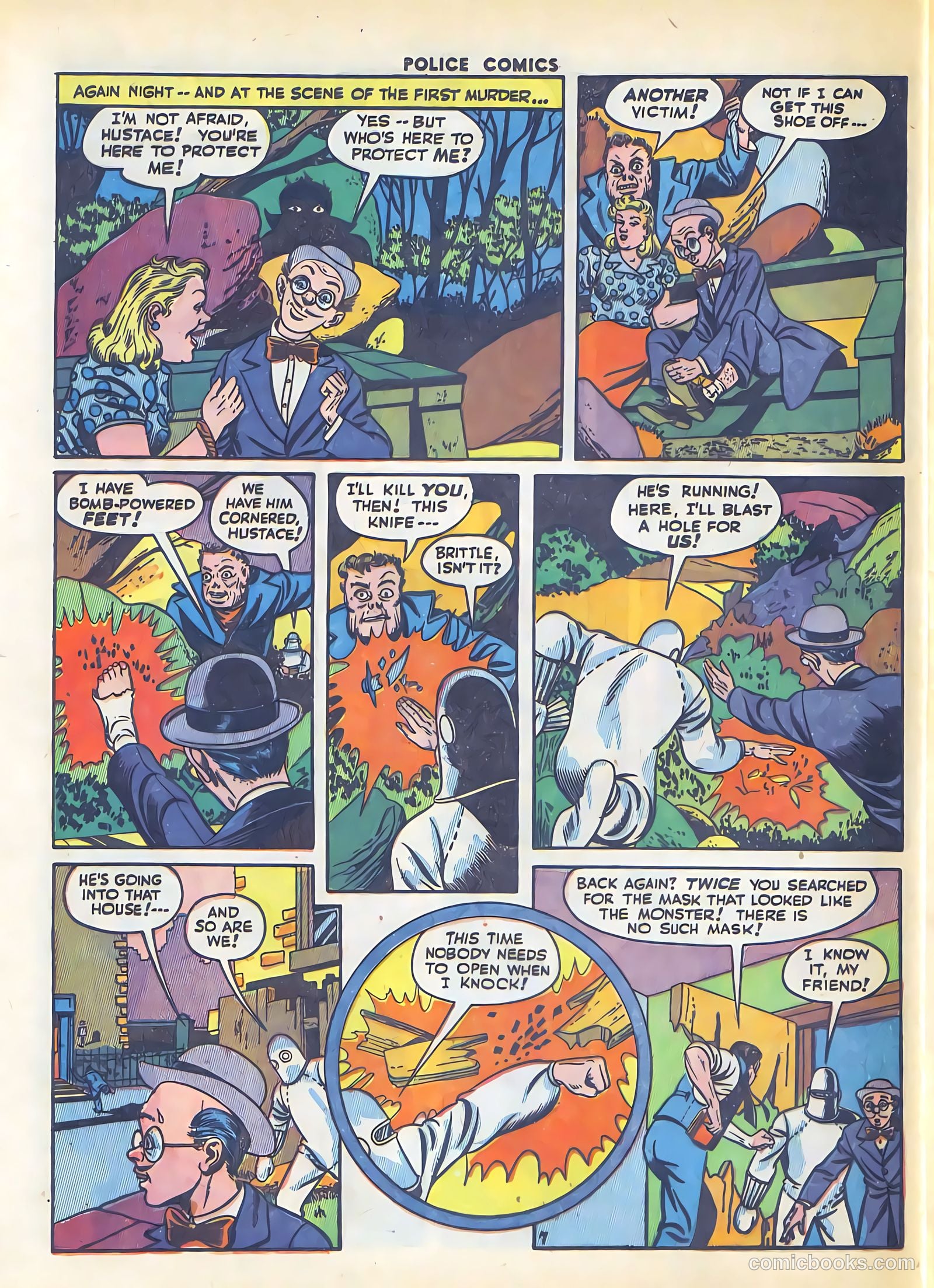 Police Comics #36 (1944) — page 44 of 60