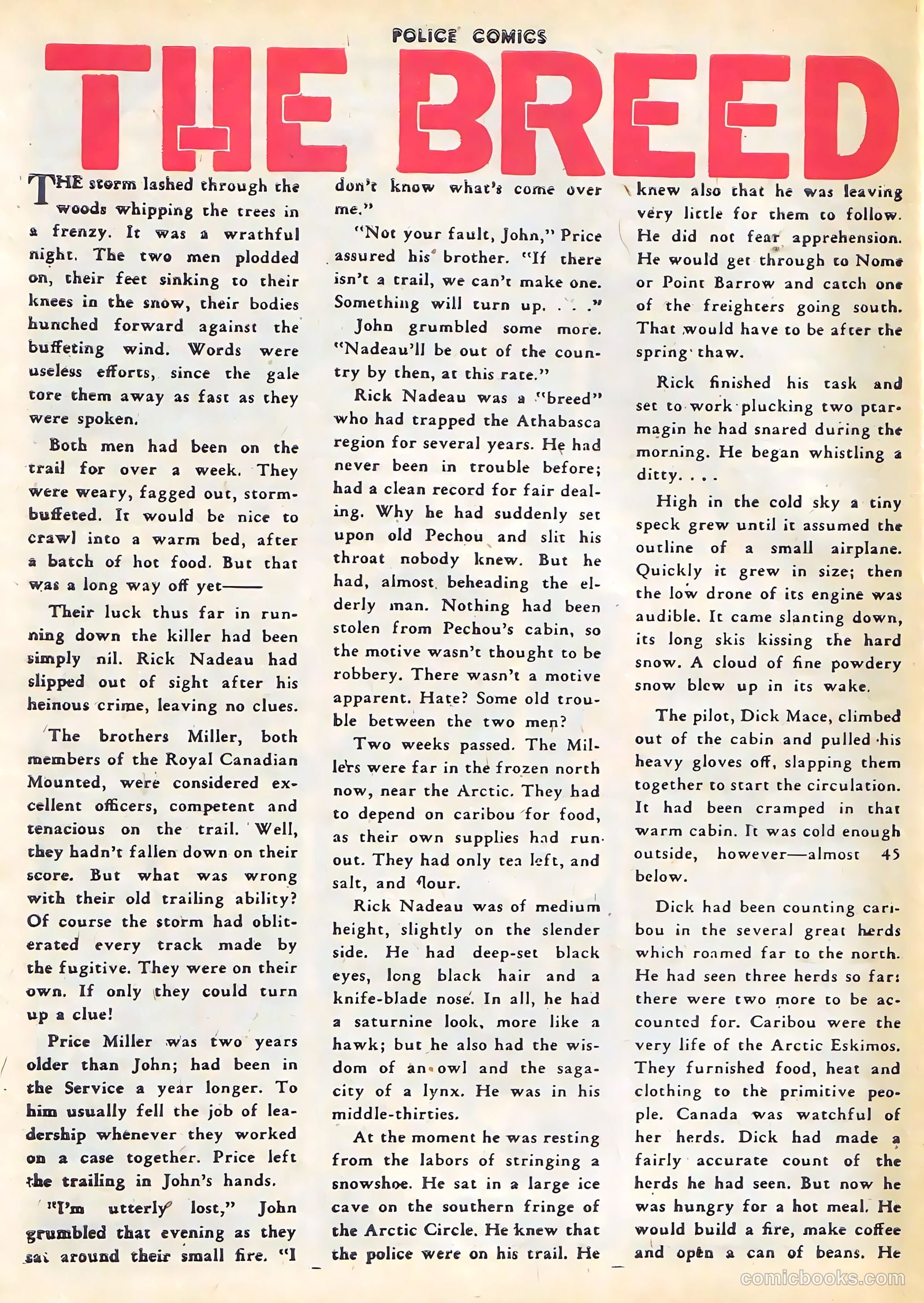 Police Comics #36 (1944) — page 46 of 60