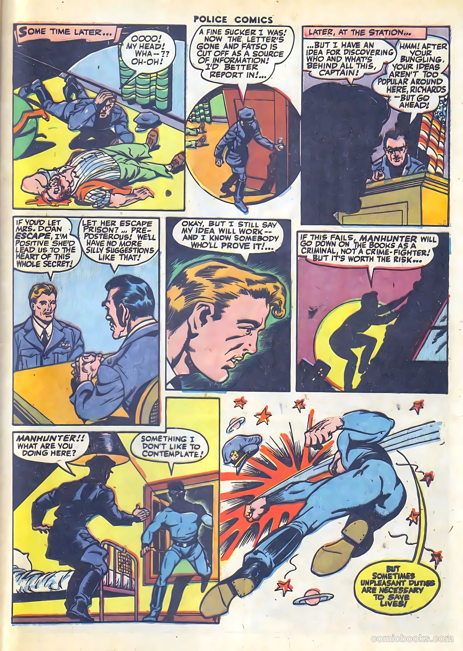 Police Comics #36 (1944) — page 55 of 60