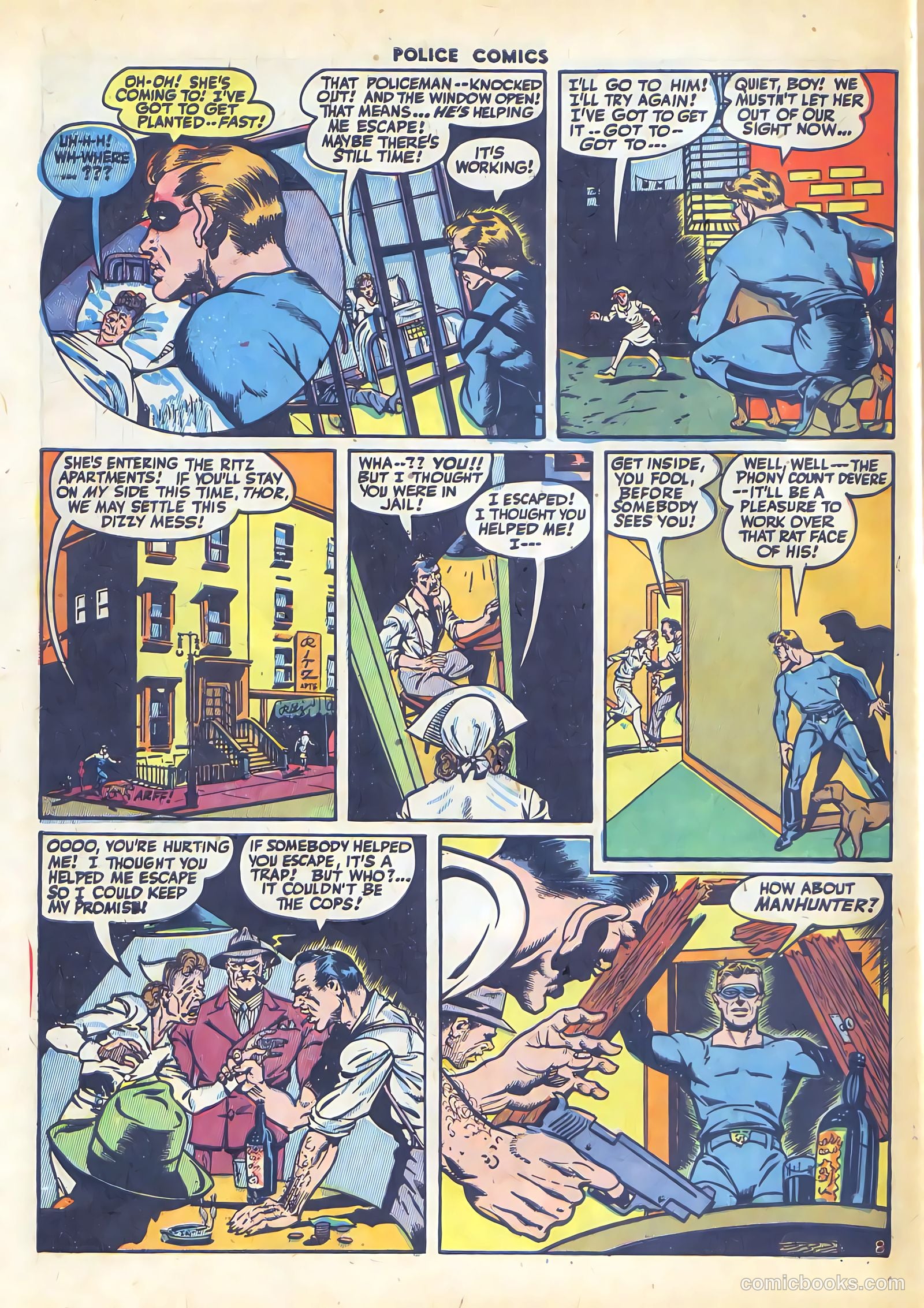 Police Comics #36 (1944) — page 56 of 60