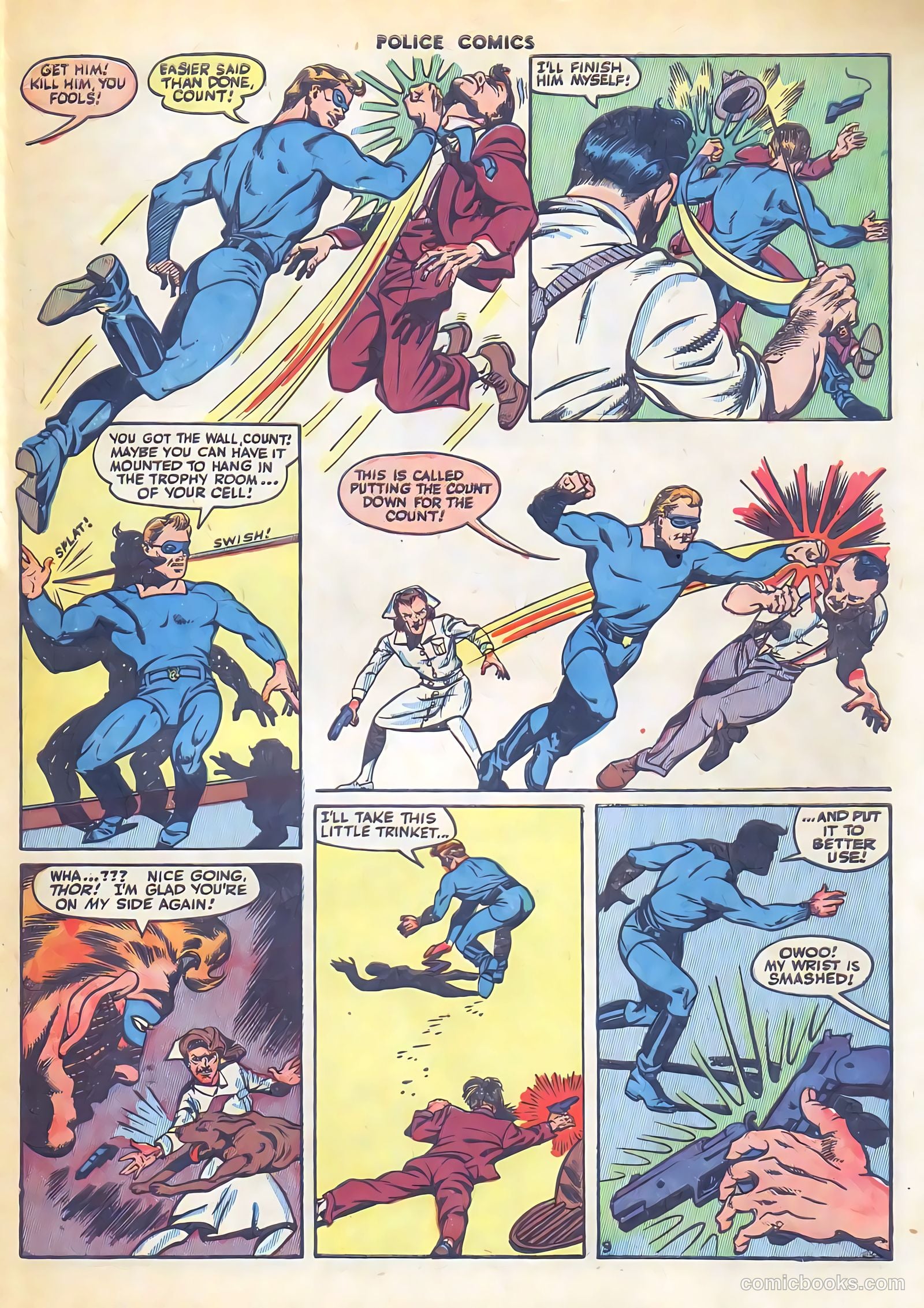 Police Comics #36 (1944) — page 57 of 60