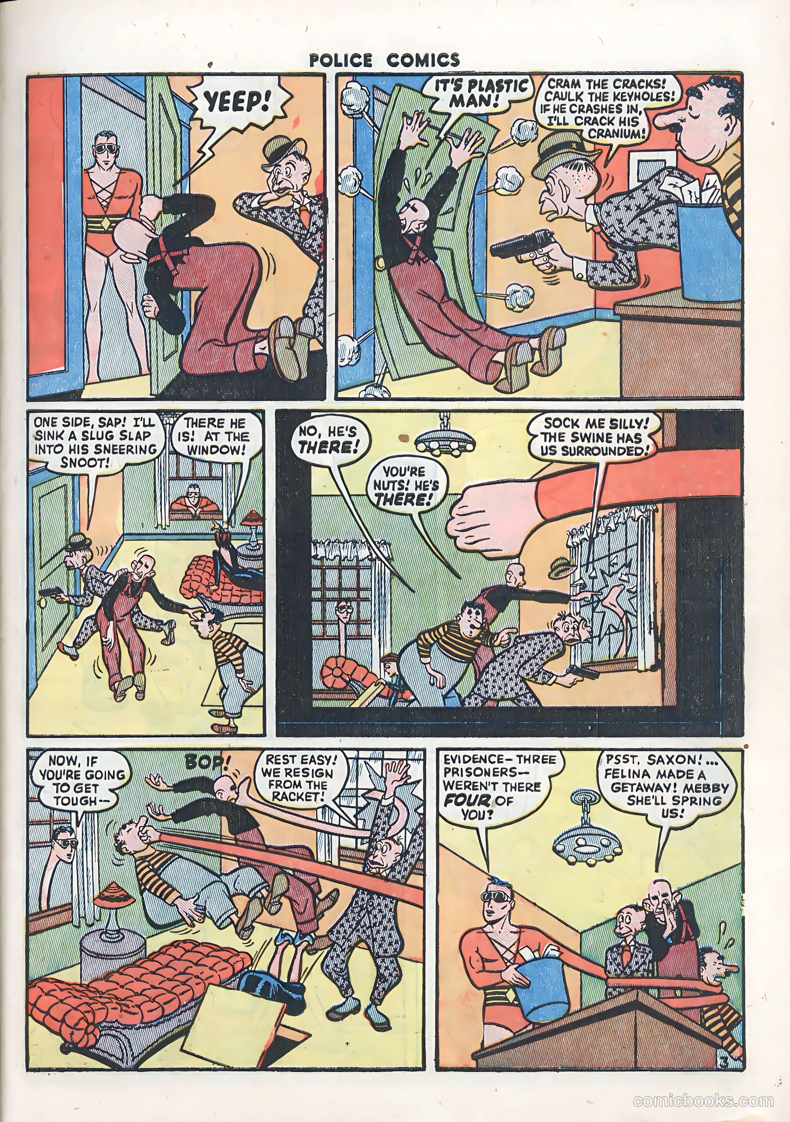 Police Comics #37 (1944) — page 5 of 60