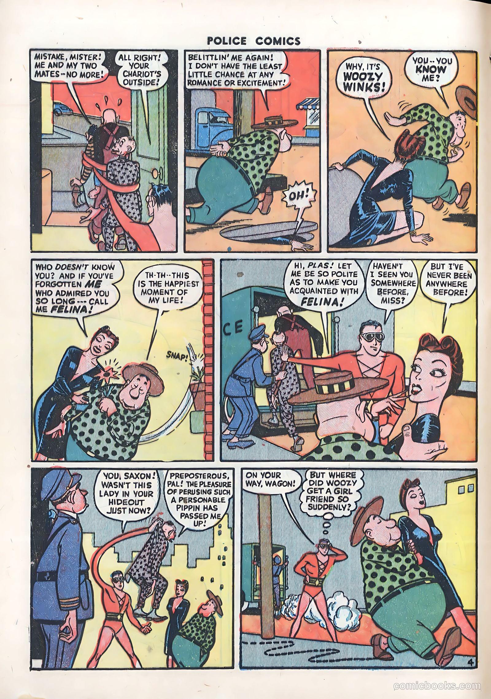 Police Comics #37 (1944) — page 6 of 60