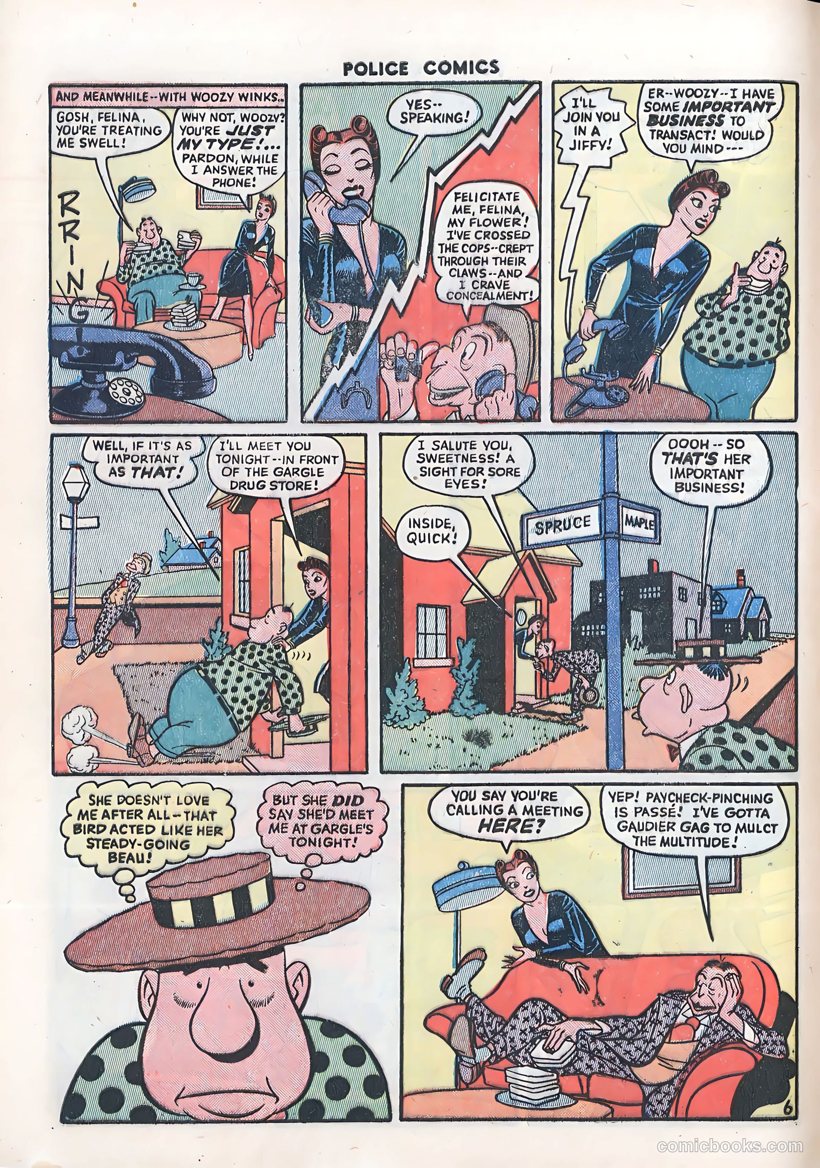 Police Comics #37 (1944) — page 8 of 60