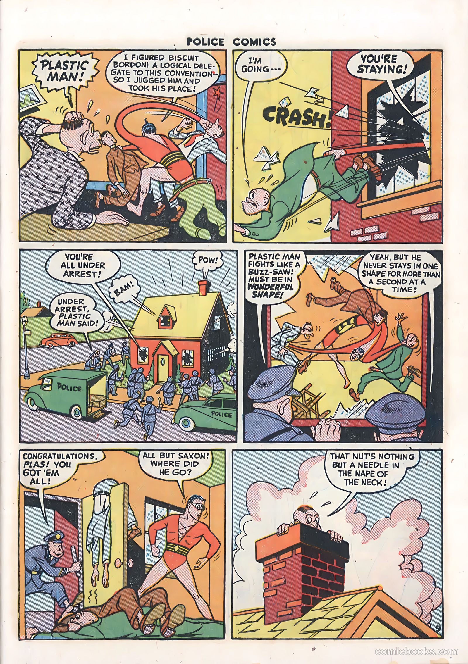Police Comics #37 (1944) — page 11 of 60