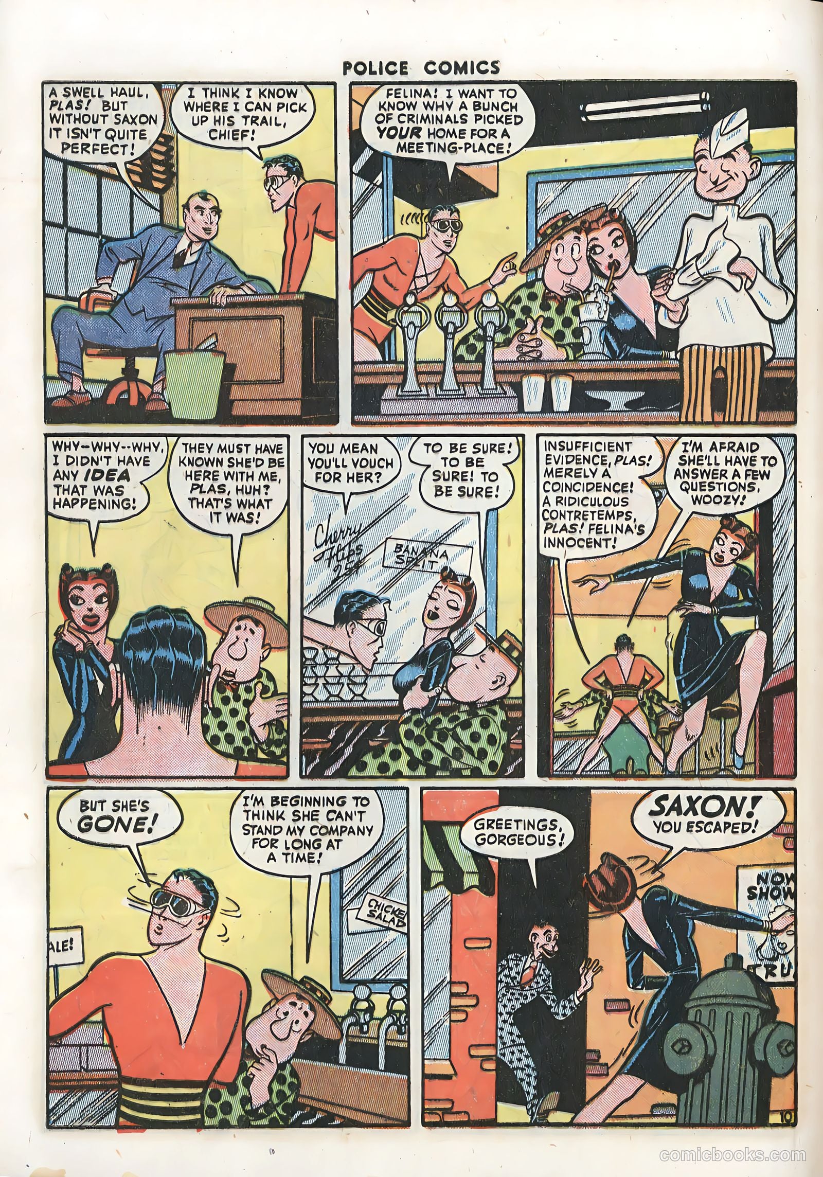 Police Comics #37 (1944) — page 12 of 60