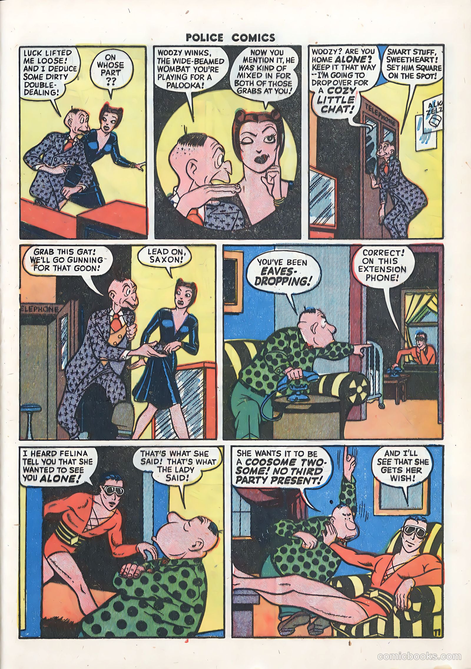 Police Comics #37 (1944) — page 13 of 60