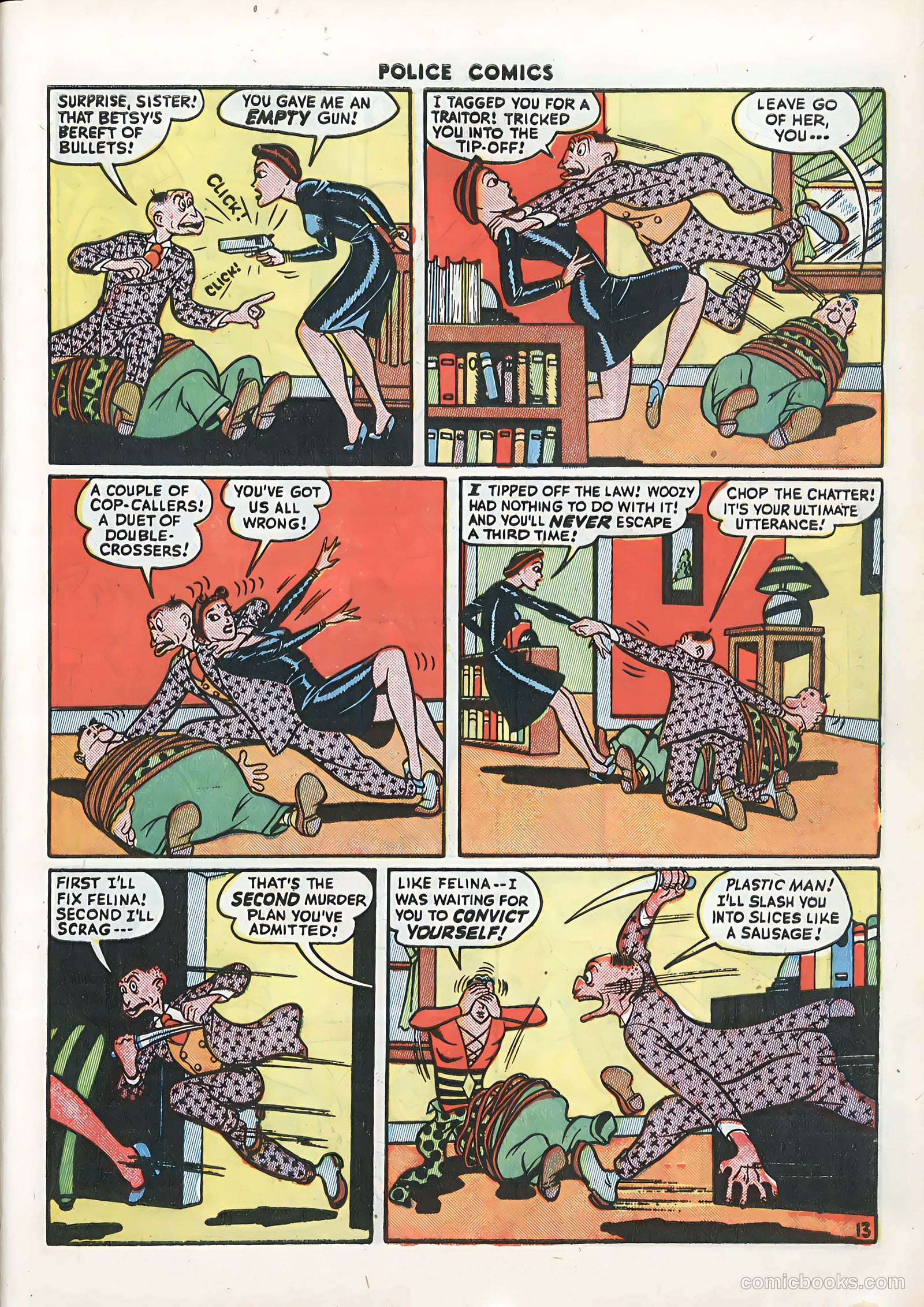Police Comics #37 (1944) — page 15 of 60