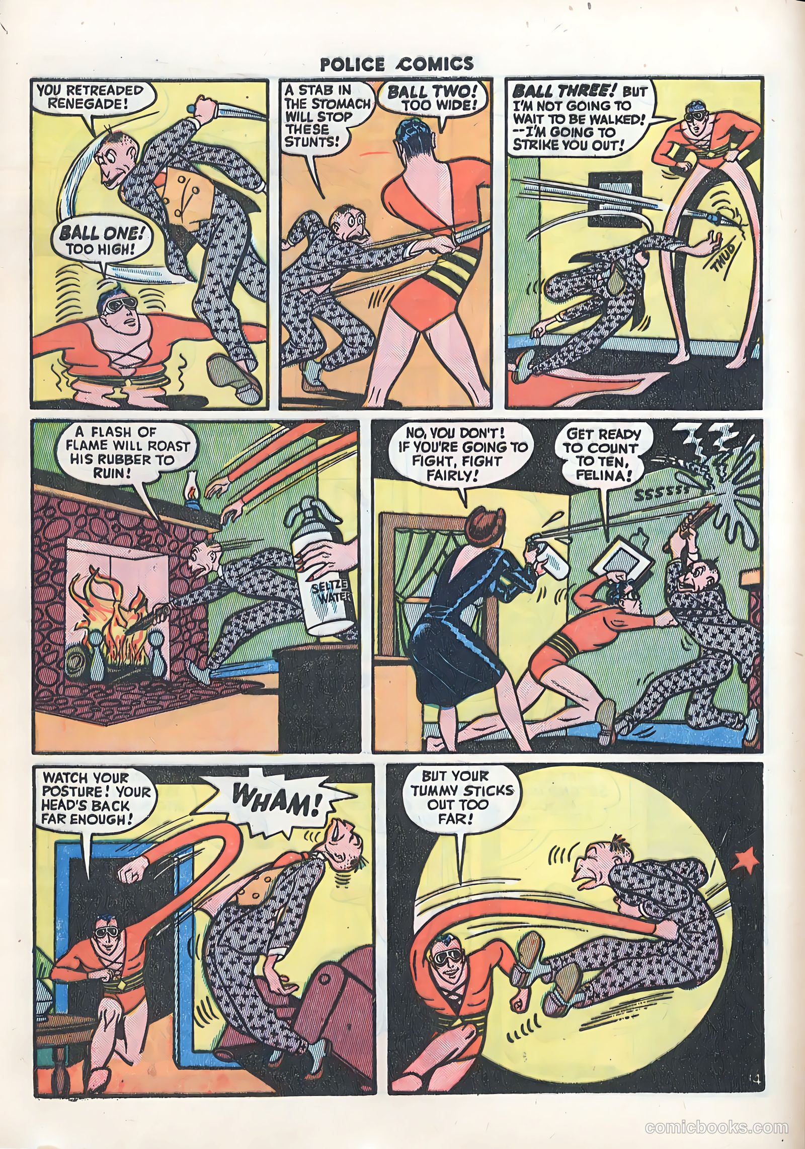 Police Comics #37 (1944) — page 16 of 60