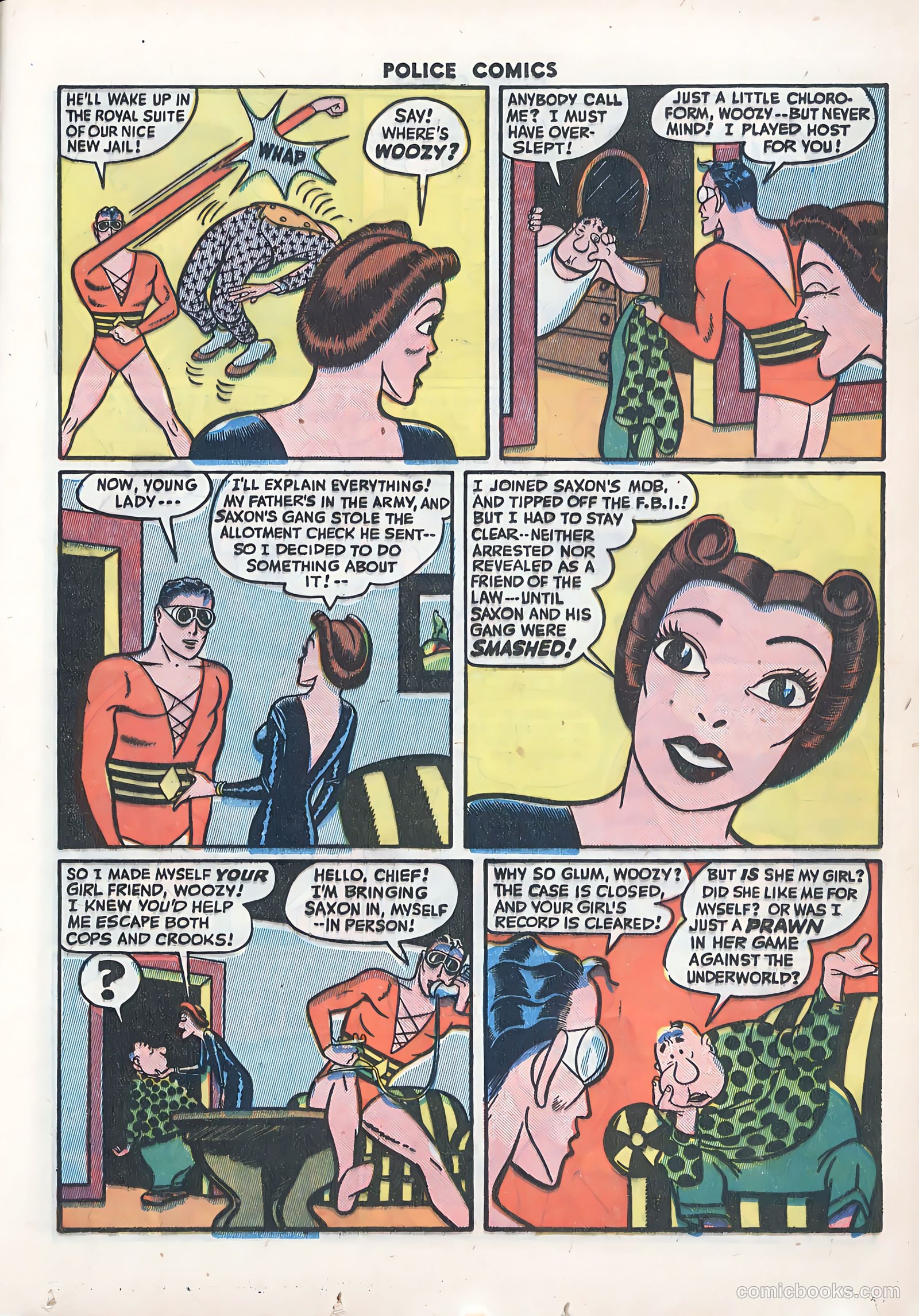 Police Comics #37 (1944) — page 17 of 60