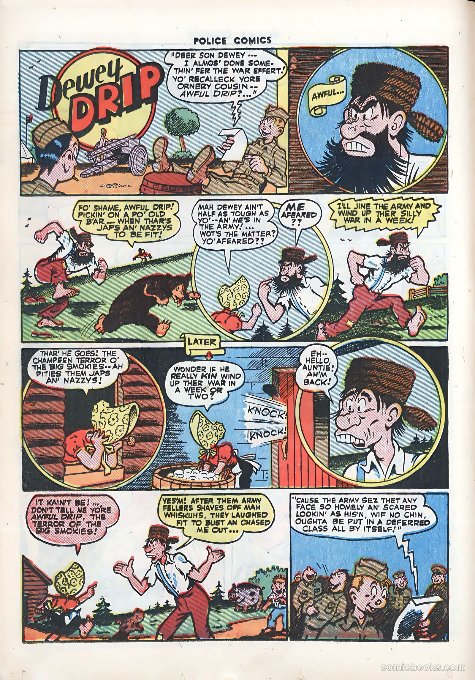 Police Comics #37 (1944) — page 18 of 60