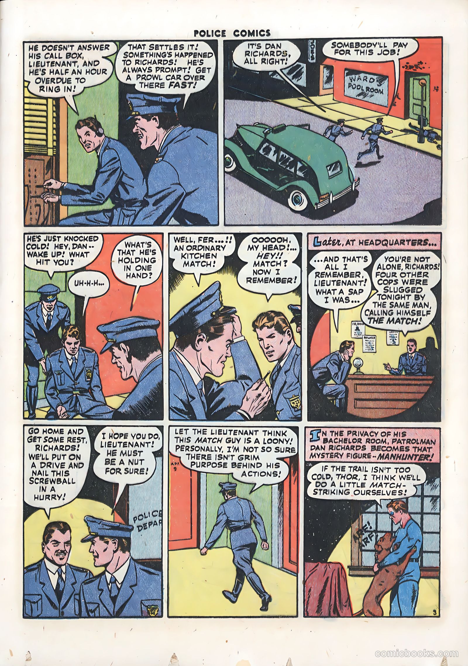 Police Comics #37 (1944) — page 21 of 60