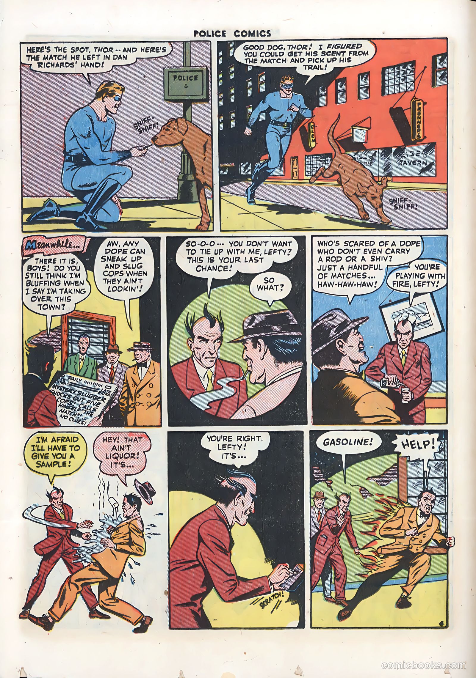 Police Comics #37 (1944) — page 22 of 60