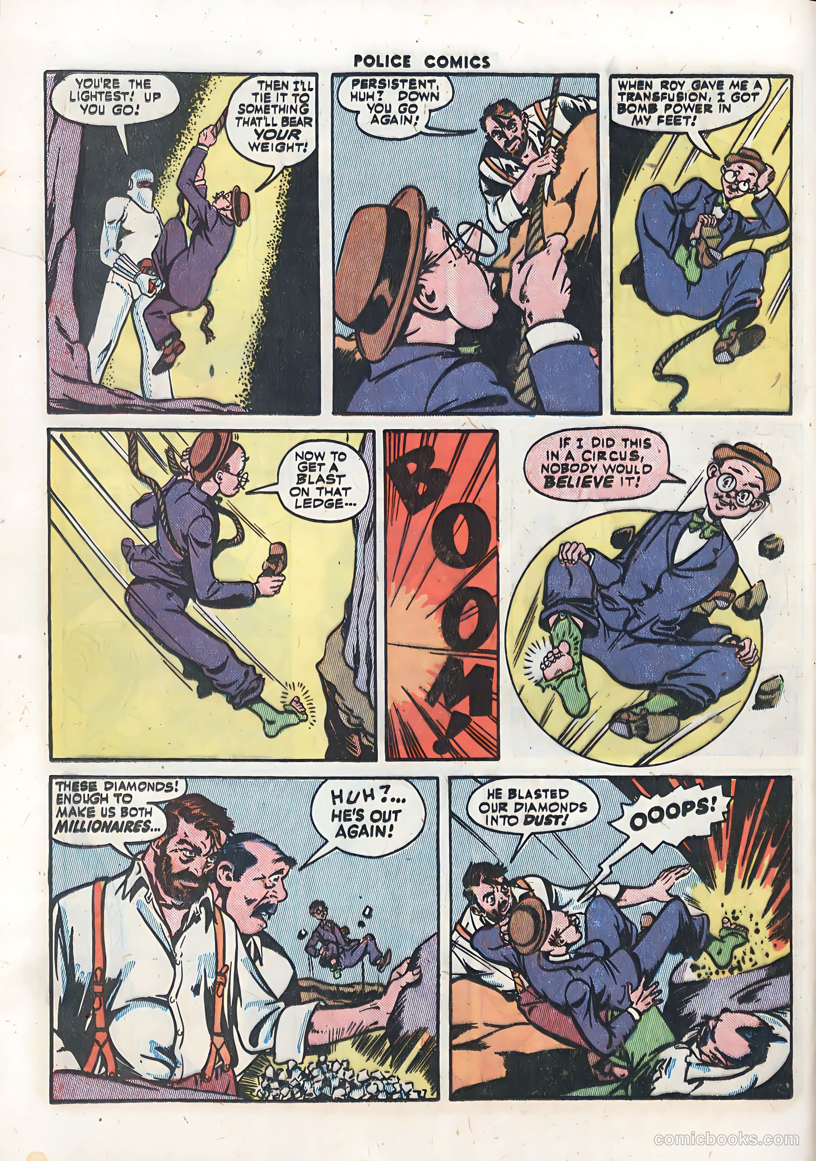 Police Comics #37 (1944) — page 40 of 60