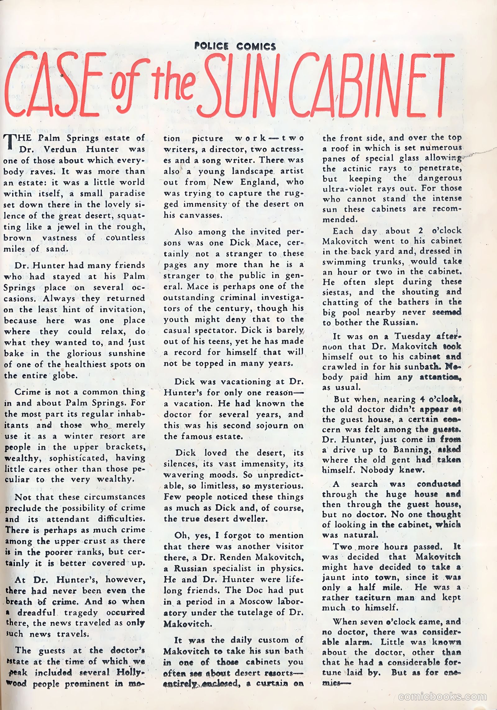 Police Comics #37 (1944) — page 43 of 60