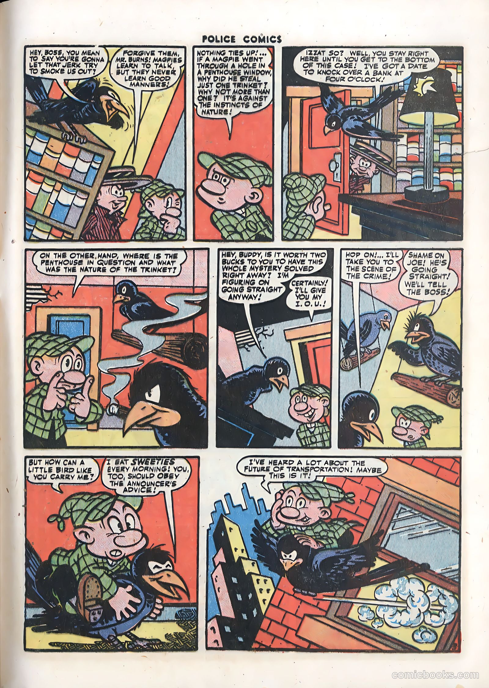 Police Comics #37 (1944) — page 49 of 60