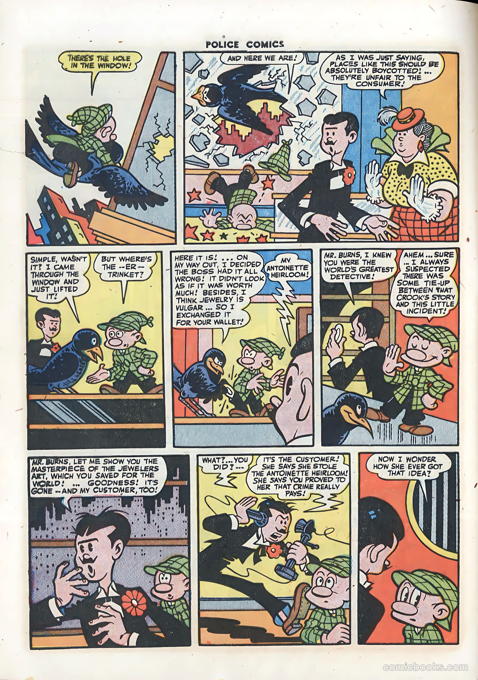 Police Comics #37 (1944) — page 50 of 60