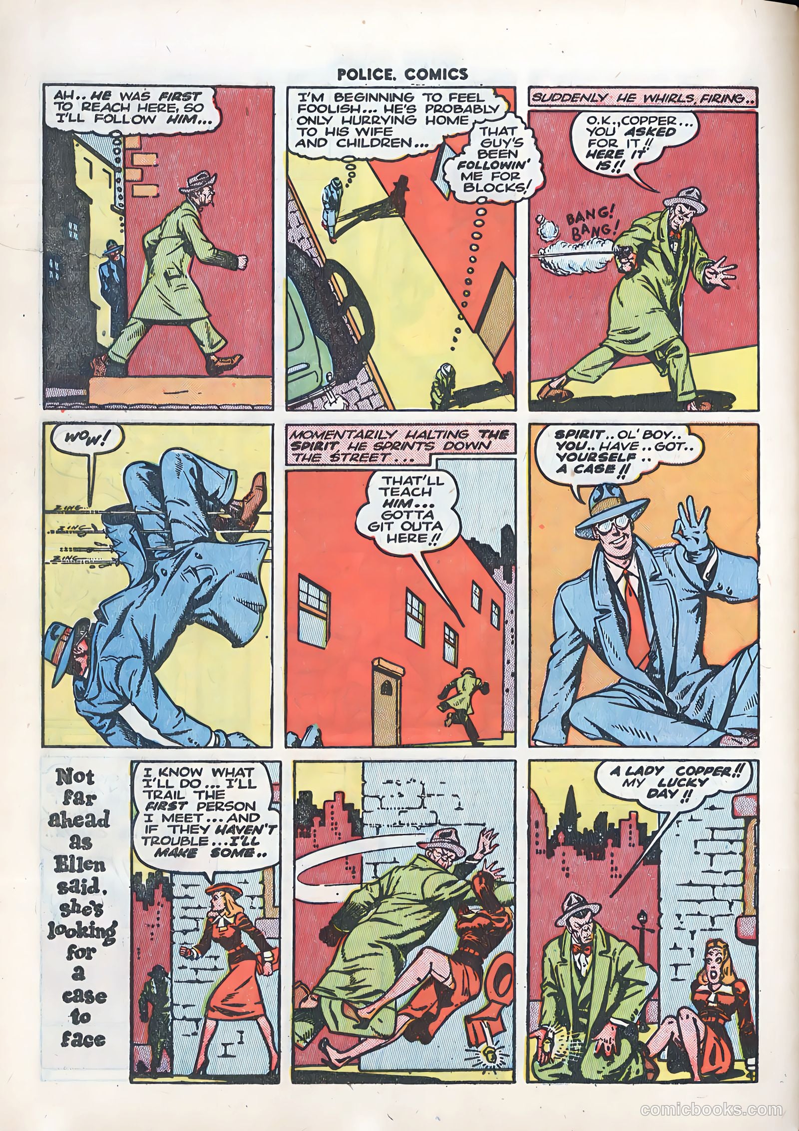 Police Comics #37 (1944) — page 54 of 60