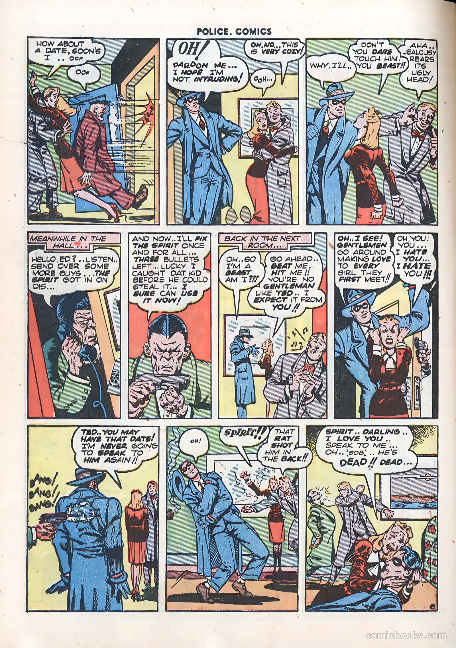 Police Comics #37 (1944) — page 56 of 60