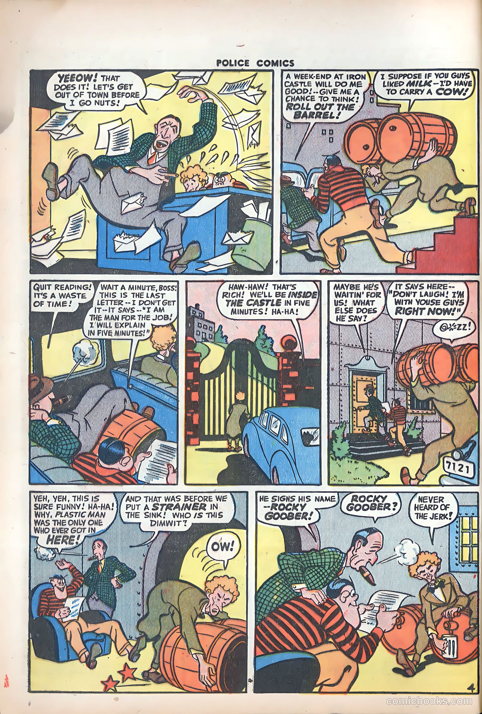 Police Comics #38 (1945) — page 6 of 60