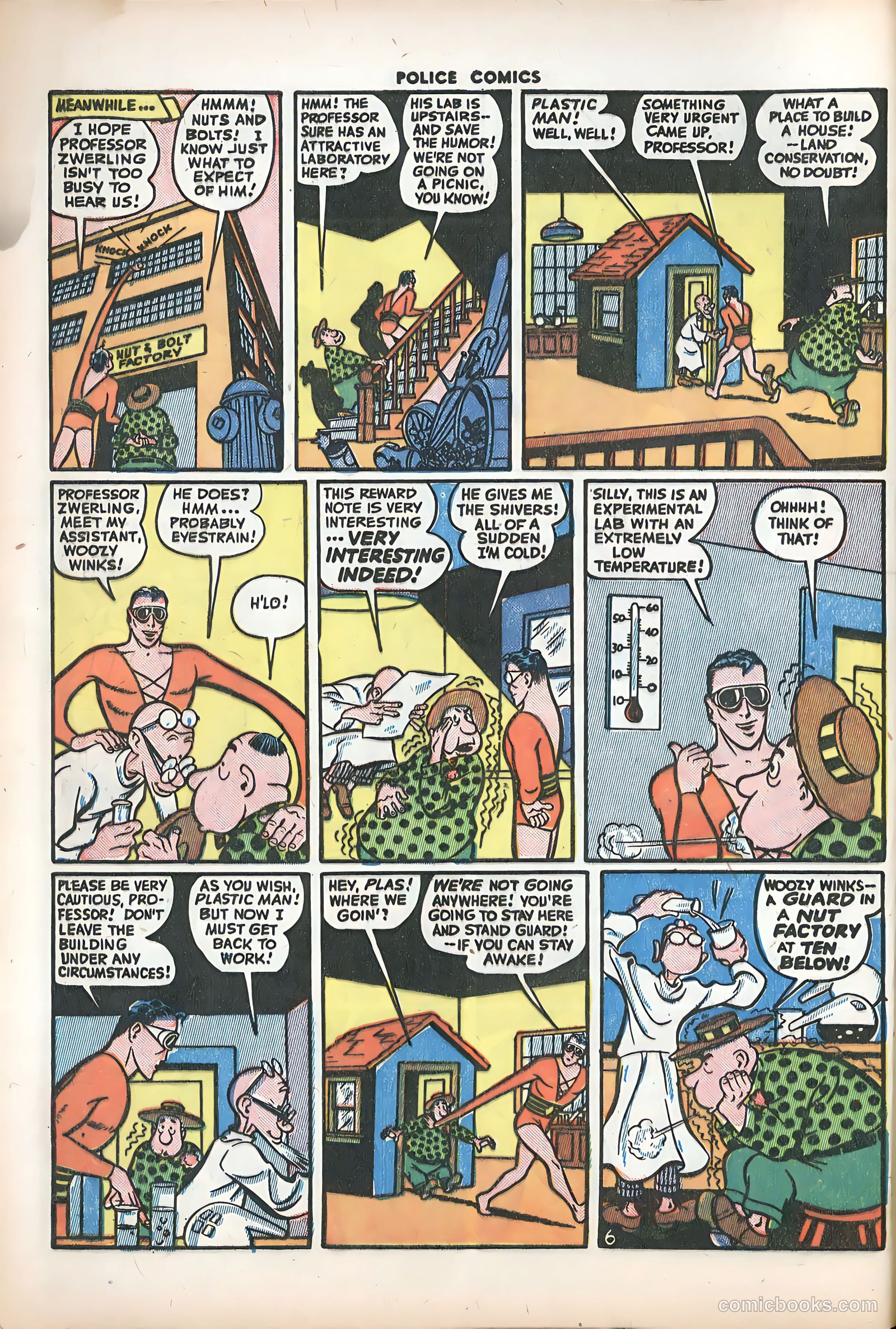 Police Comics #38 (1945) — page 8 of 60