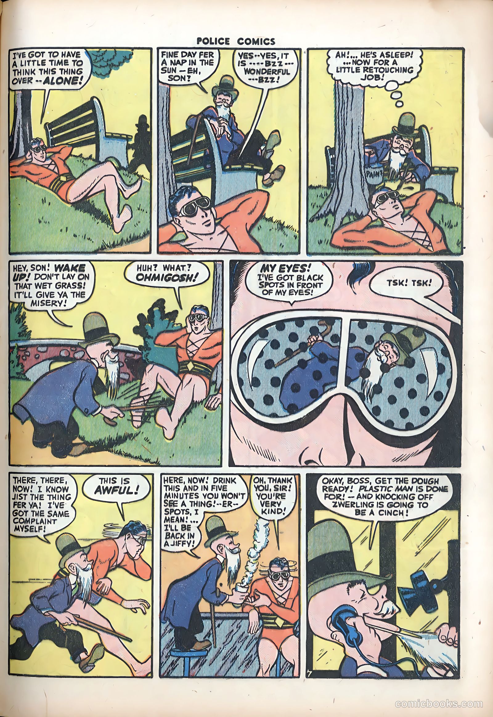 Police Comics #38 (1945) — page 9 of 60