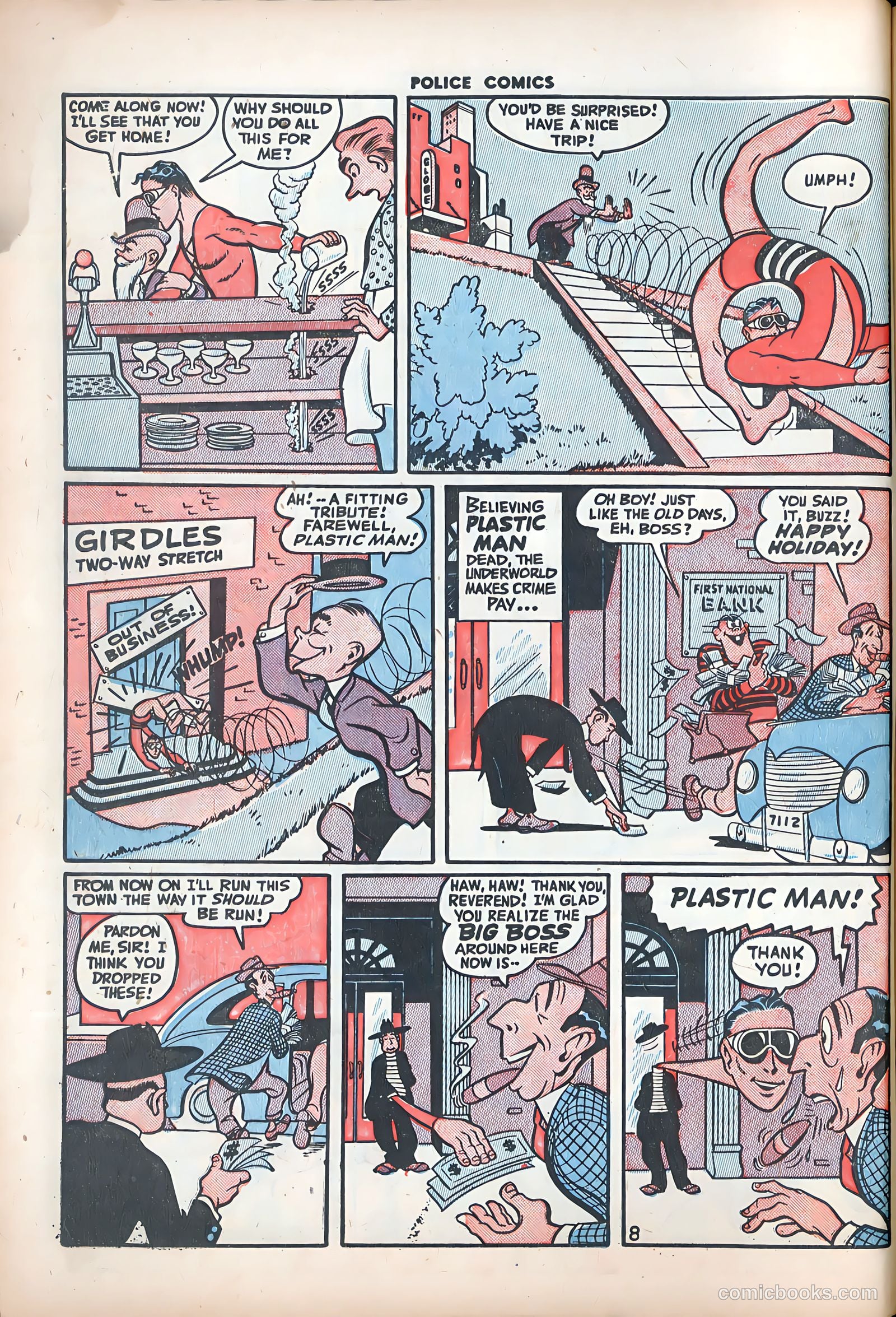 Police Comics #38 (1945) — page 10 of 60