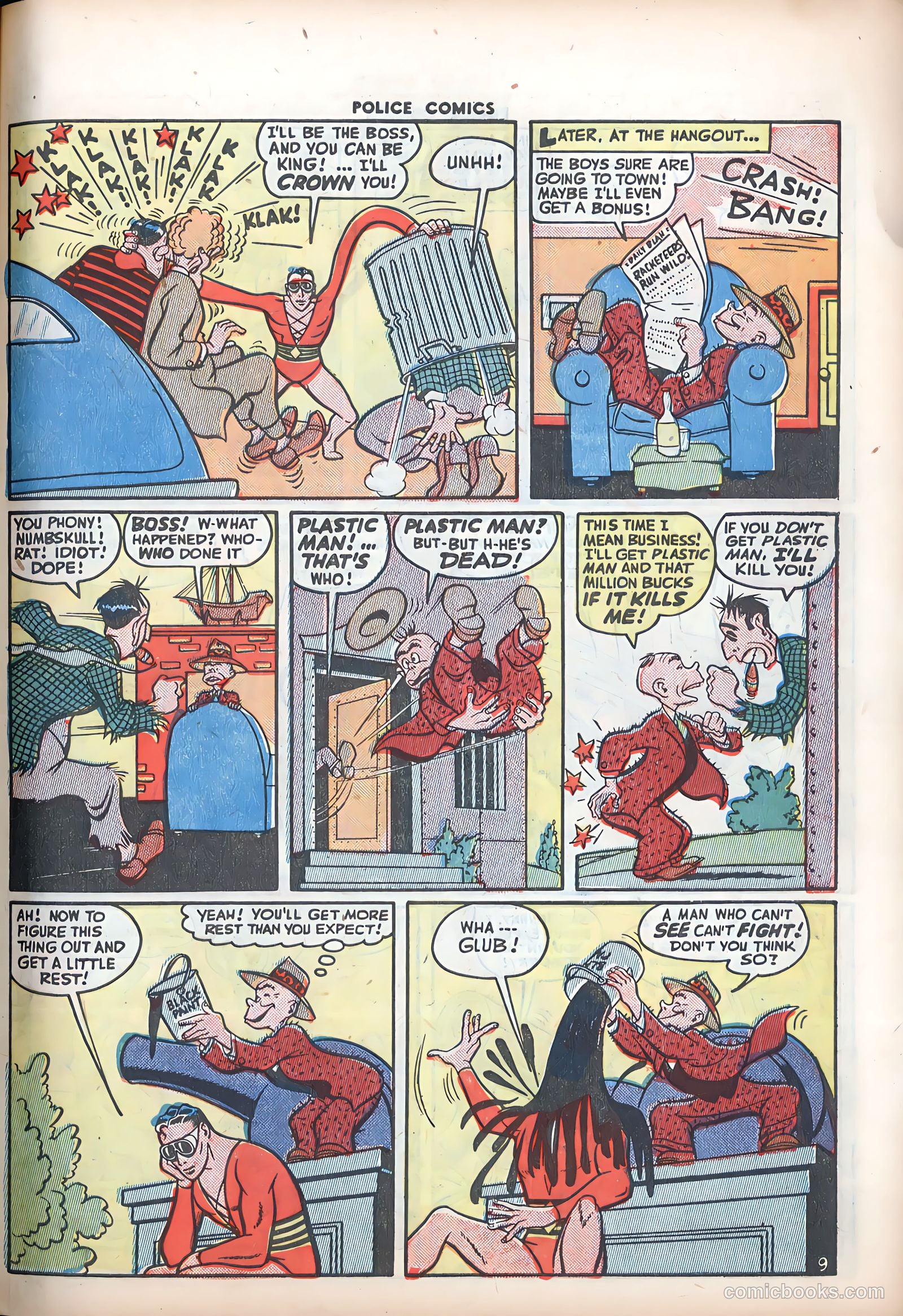 Police Comics #38 (1945) — page 11 of 60