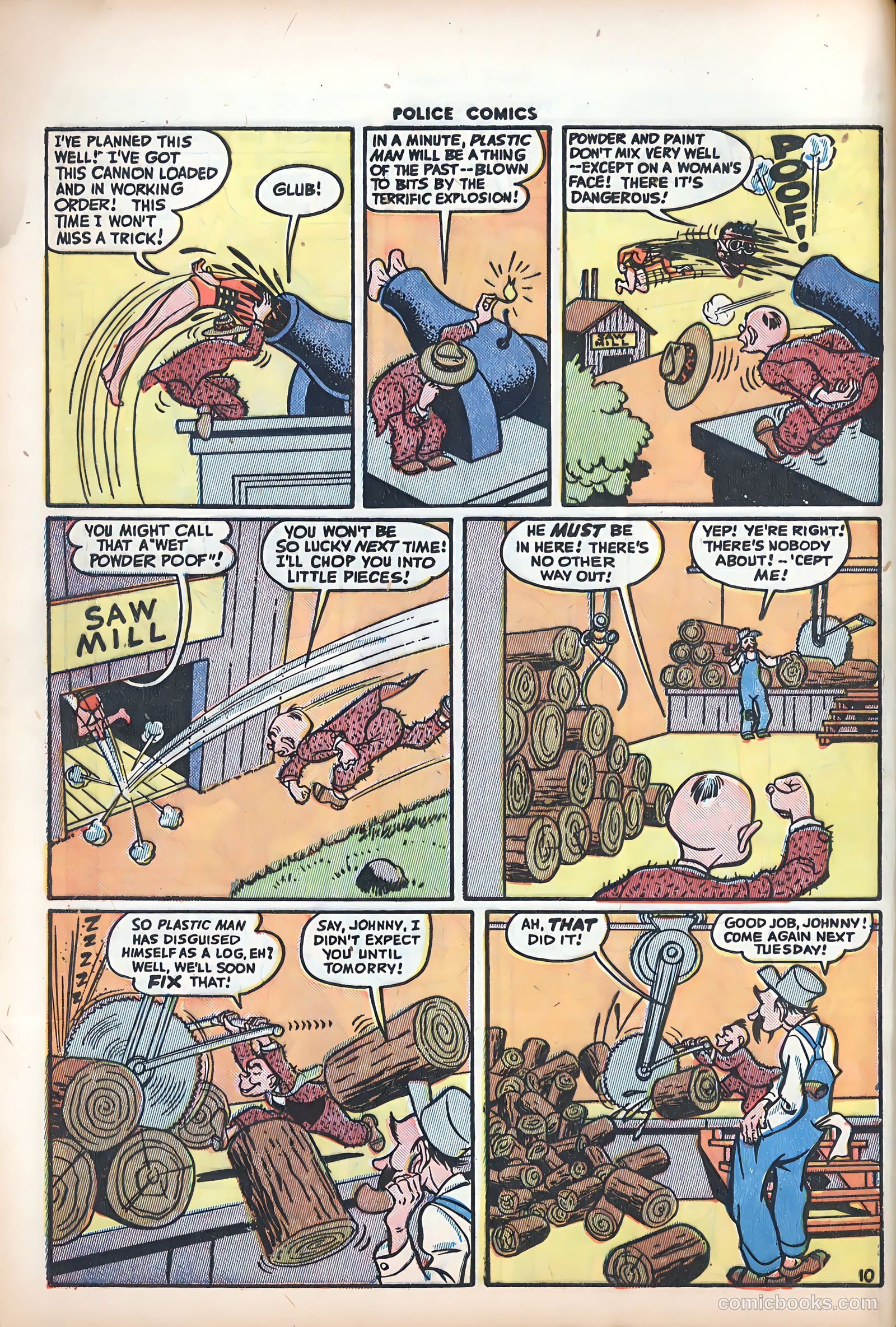 Police Comics #38 (1945) — page 12 of 60