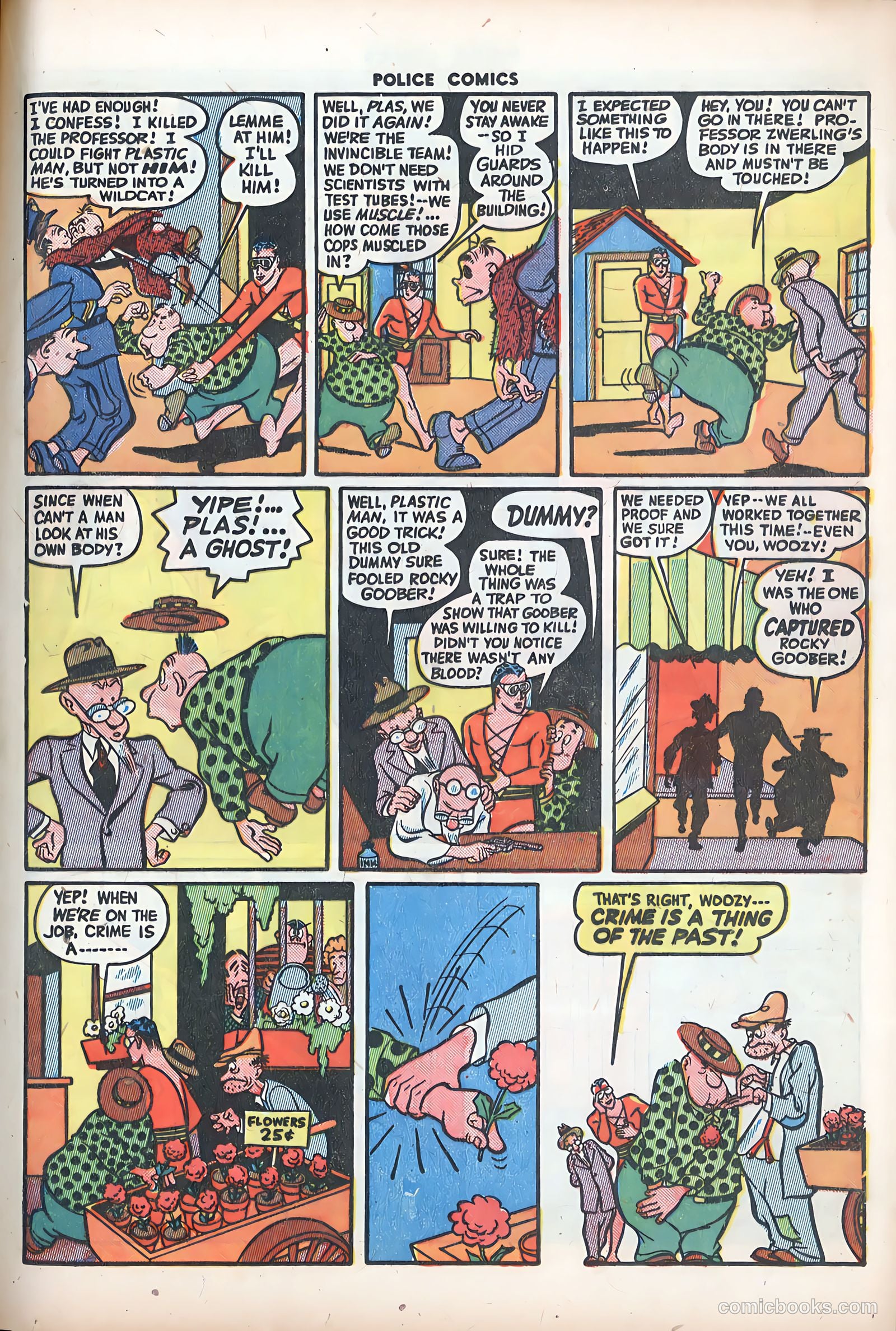 Police Comics #38 (1945) — page 17 of 60
