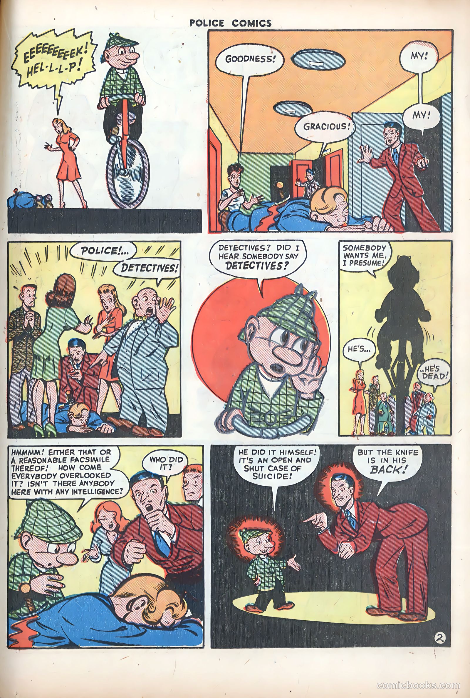 Police Comics #38 (1945) — page 19 of 60