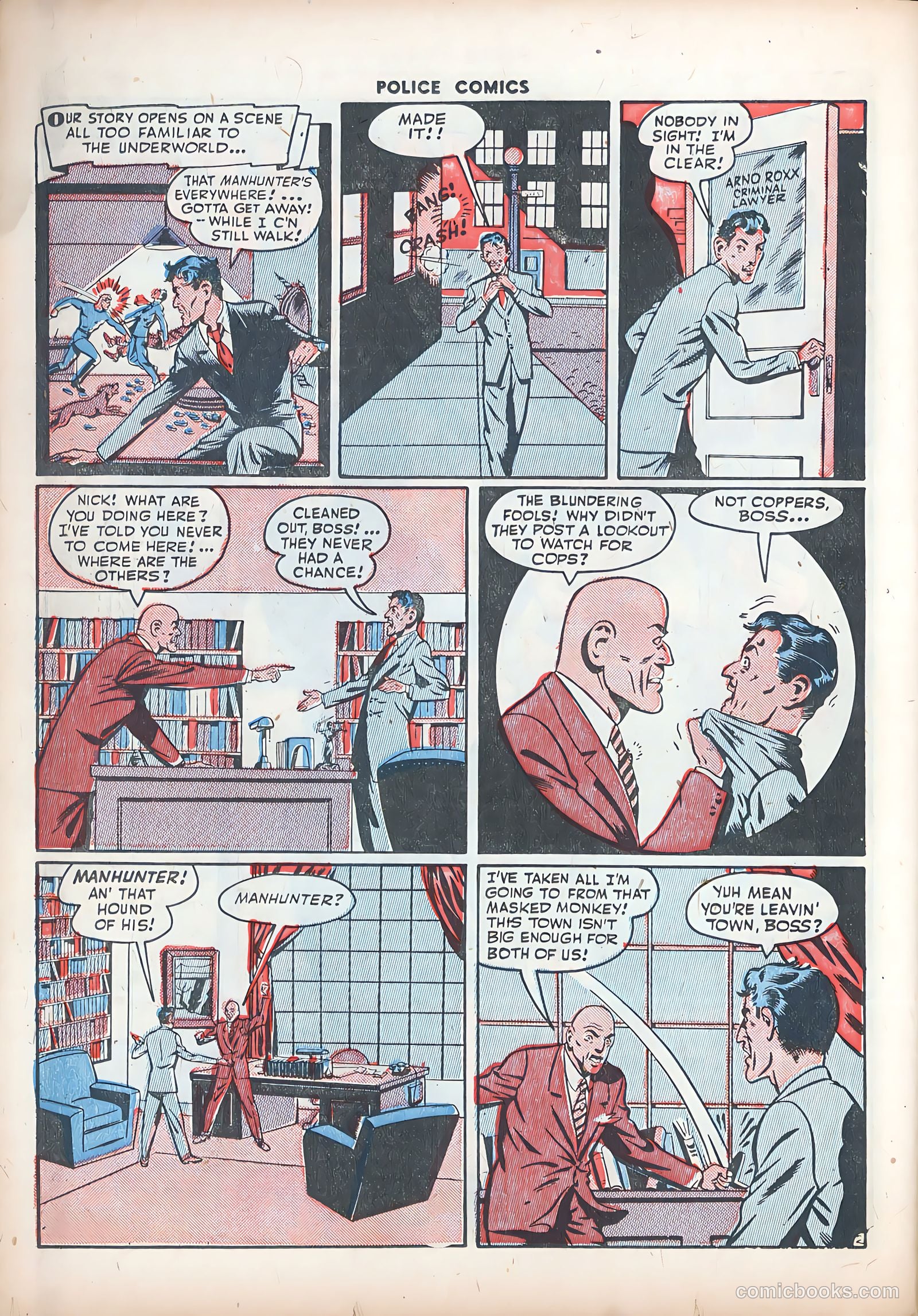 Police Comics #38 (1945) — page 38 of 60