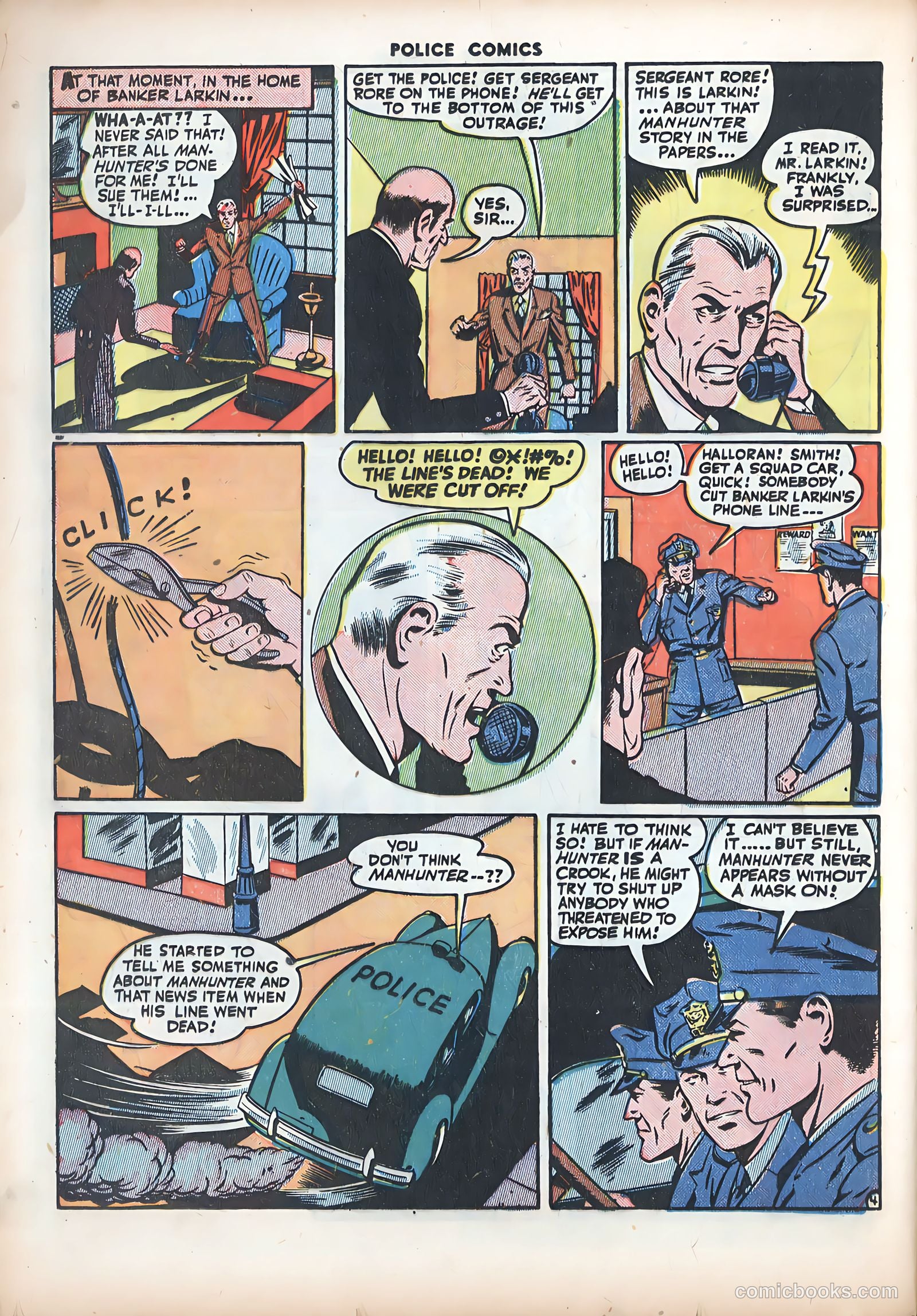 Police Comics #38 (1945) — page 40 of 60