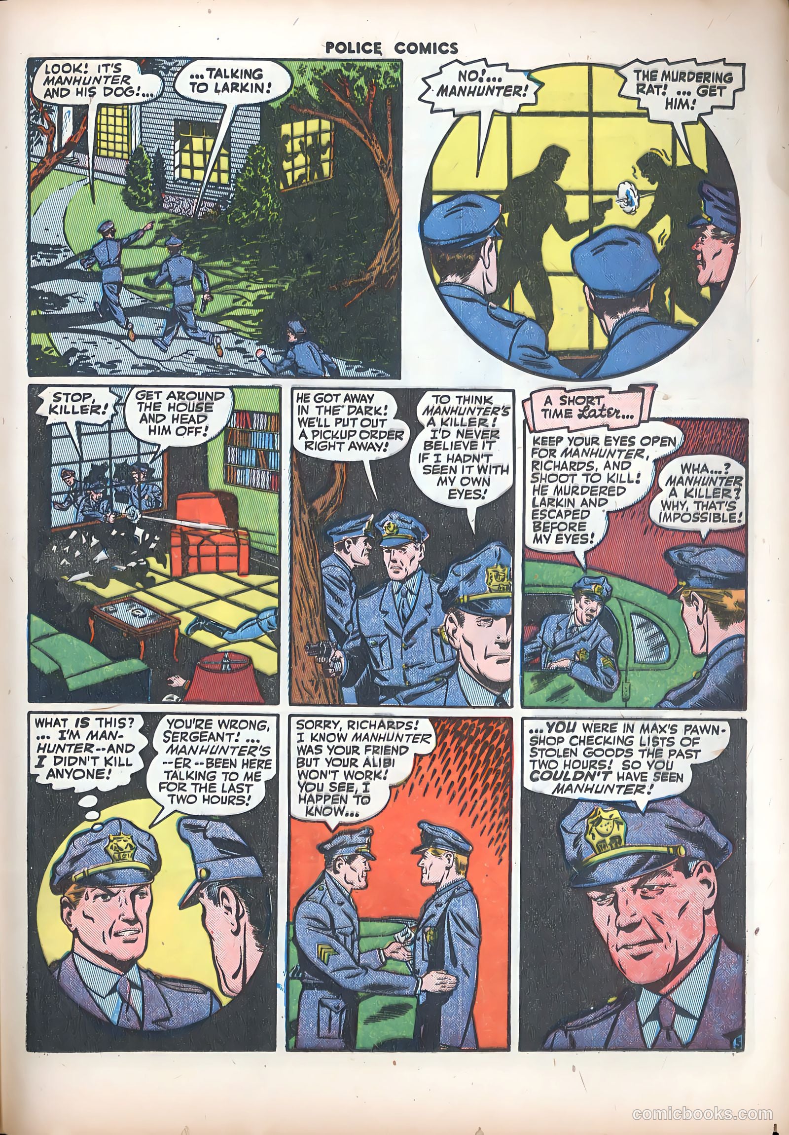 Police Comics #38 (1945) — page 41 of 60